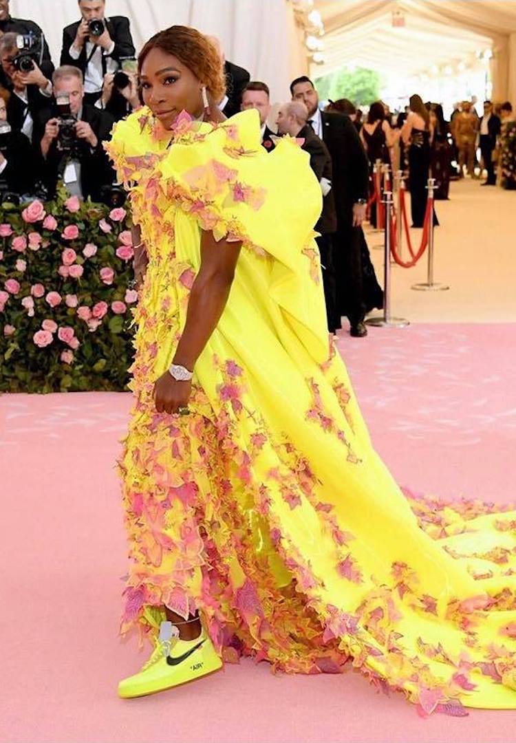 Serena Williams in Versace