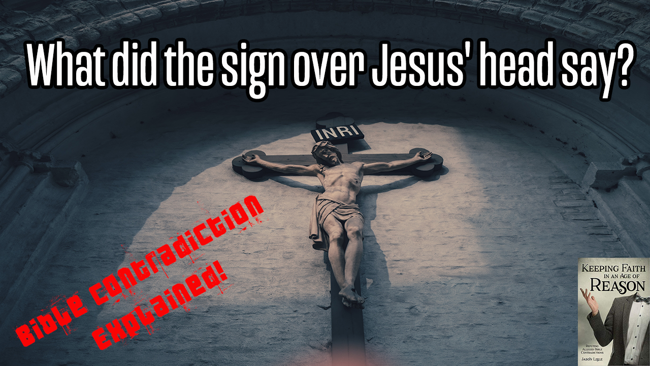 What did the sign over Jesus' head say.png