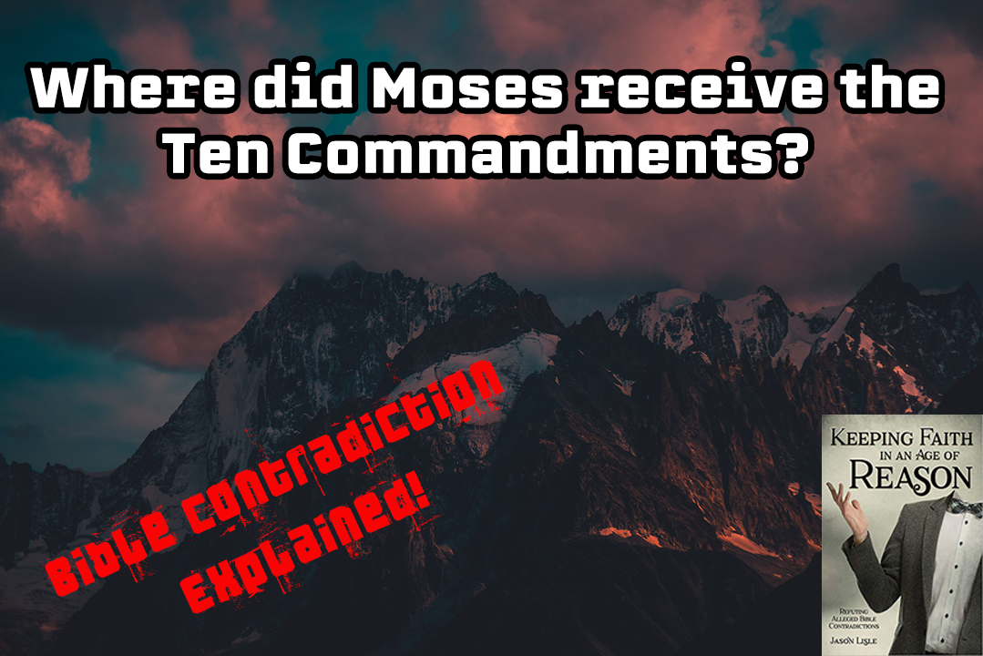 Where did Moses receive the Ten Commandments.png