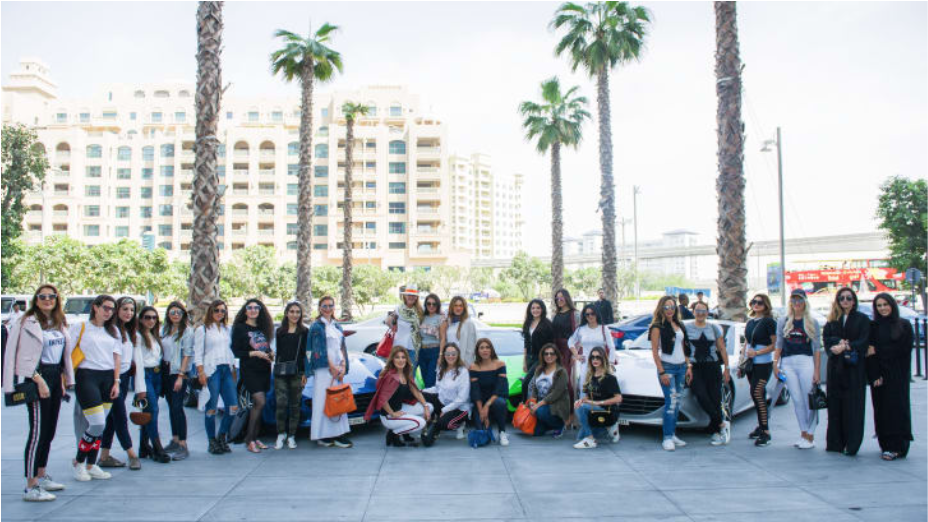 Driving with the Arabian Gazelles, Dubai's allfemale supercar club