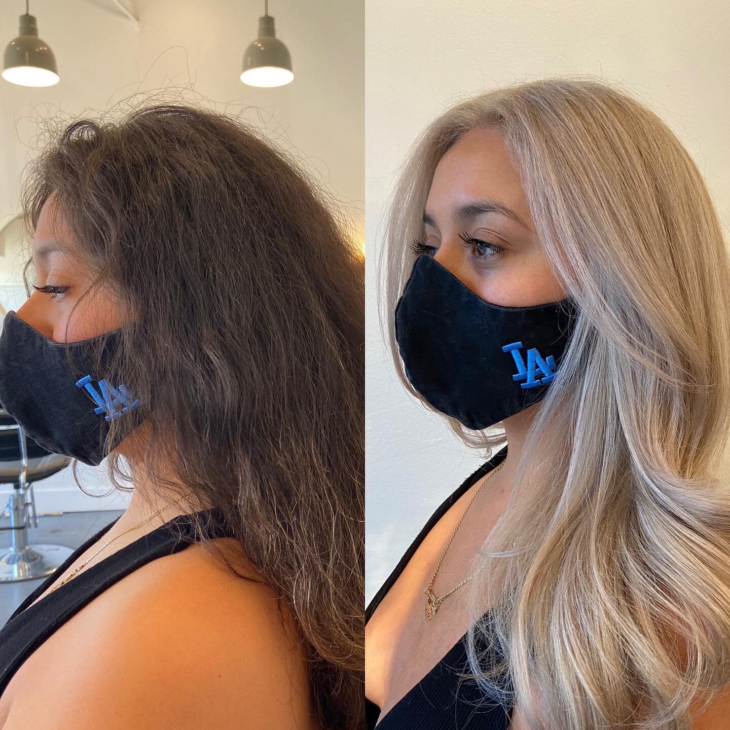 Making those hair glow-ups a reality babyyyy! One day a few years ago one client believed that I could do this for her. I did not believe in myself, however. So I went with her might and courage and ran with it. This is previous to Olaplex existing a