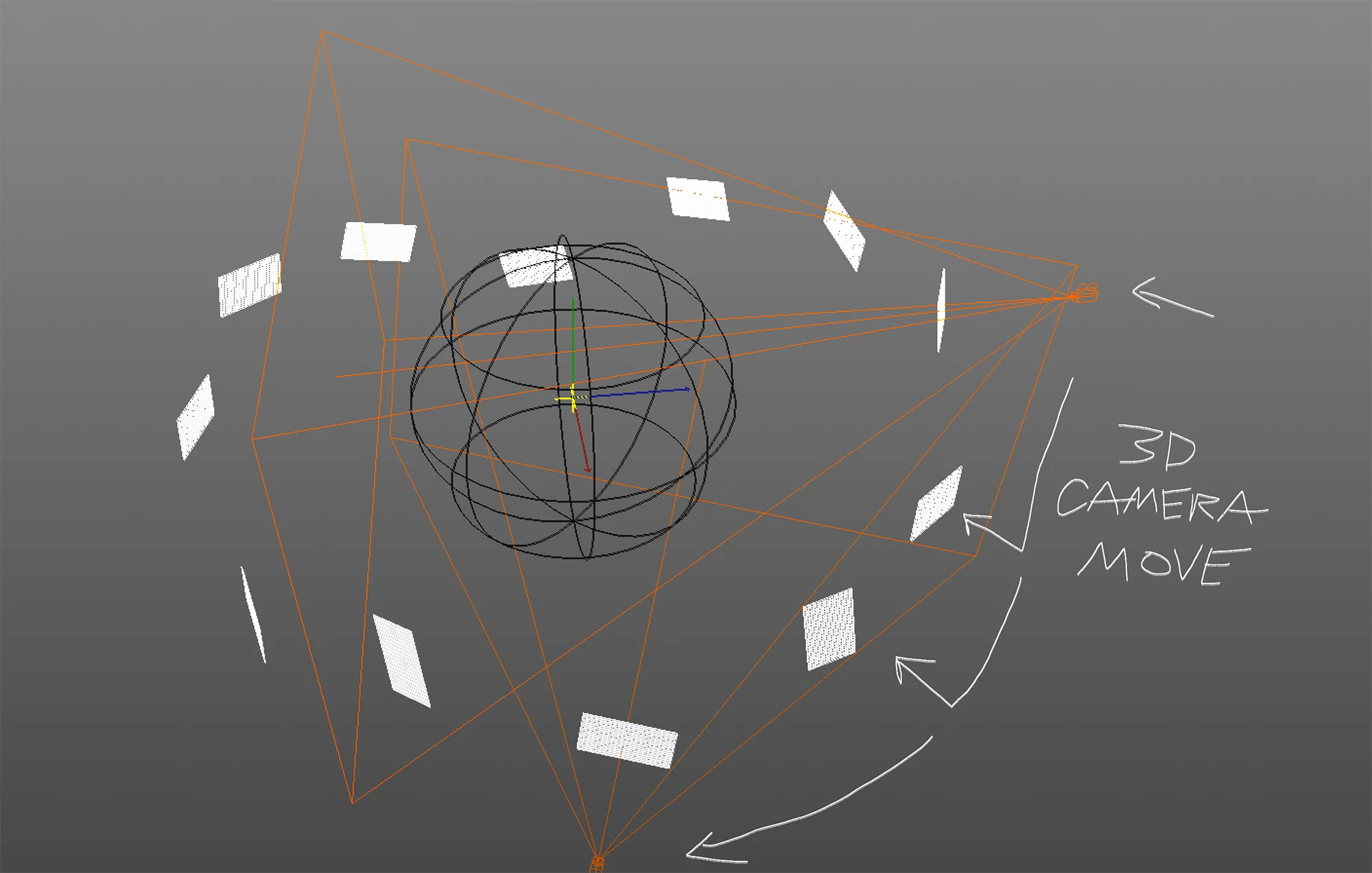 3d camera setup.