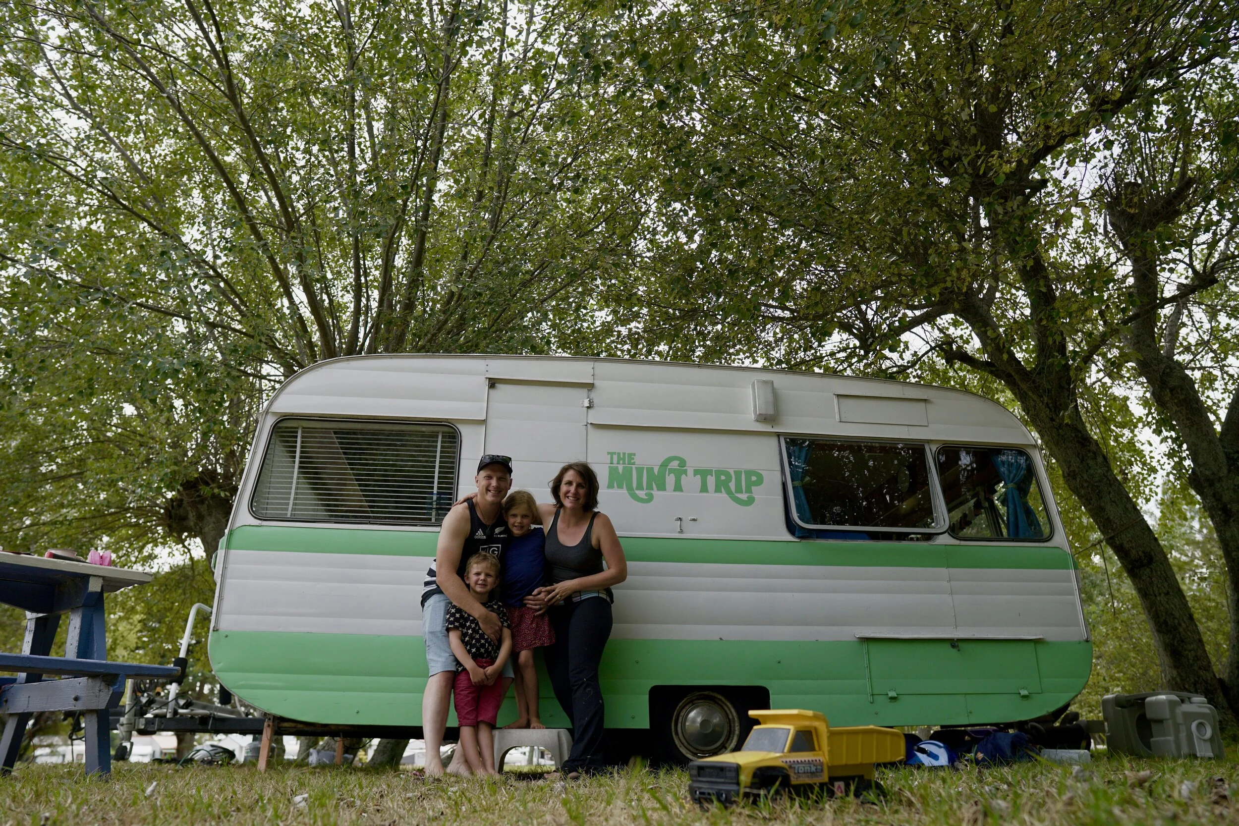 'The Mint Trip'  Our humble but cozy  home away from home  while I film your wedding!