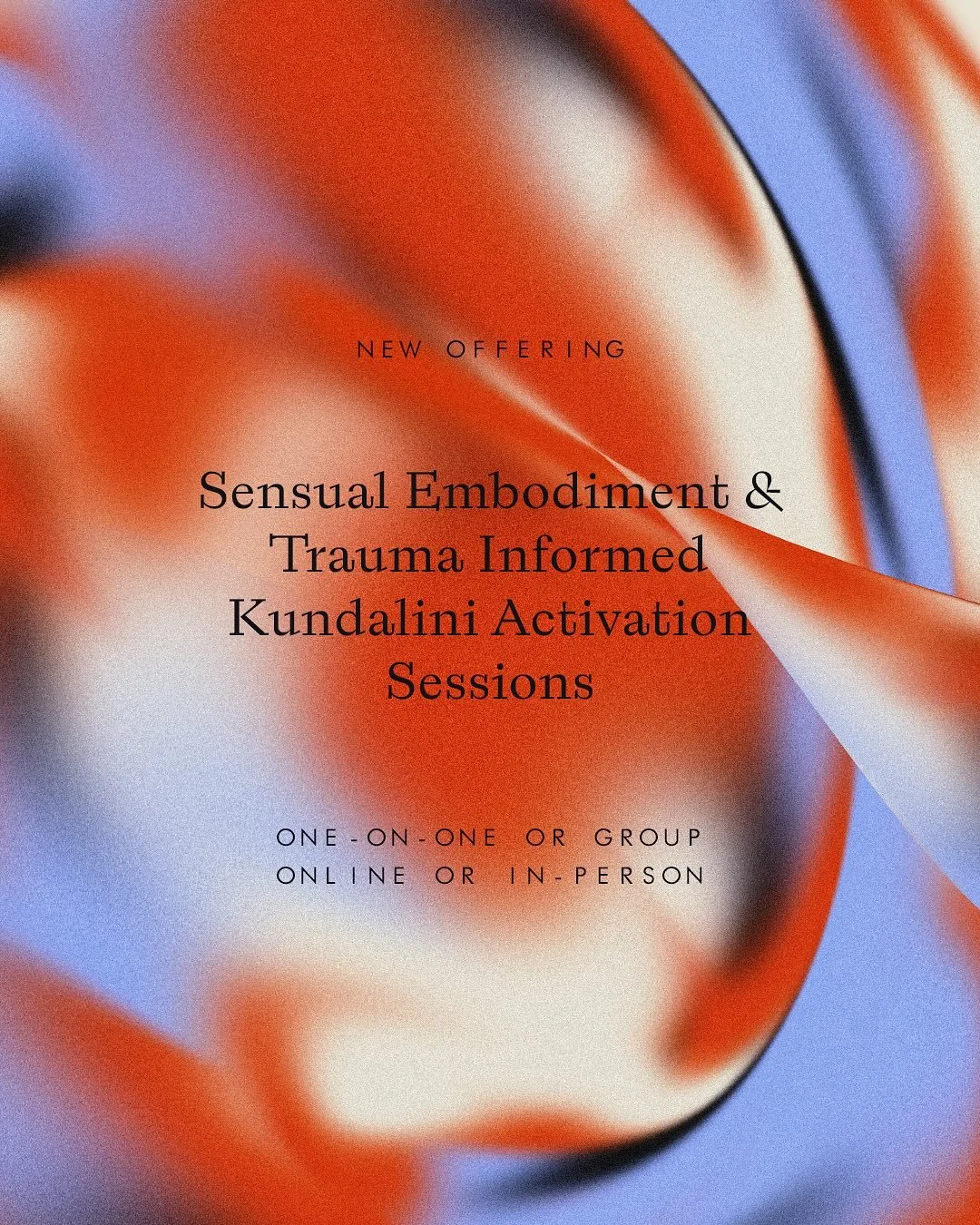 My hearts exploding being able to finally offer sensual embodiment + trauma informed kundalini activation sessions!!!

I&rsquo;m celebrating completing the certification with absolute dedication and devotion to this work because I know it&rsquo;s not