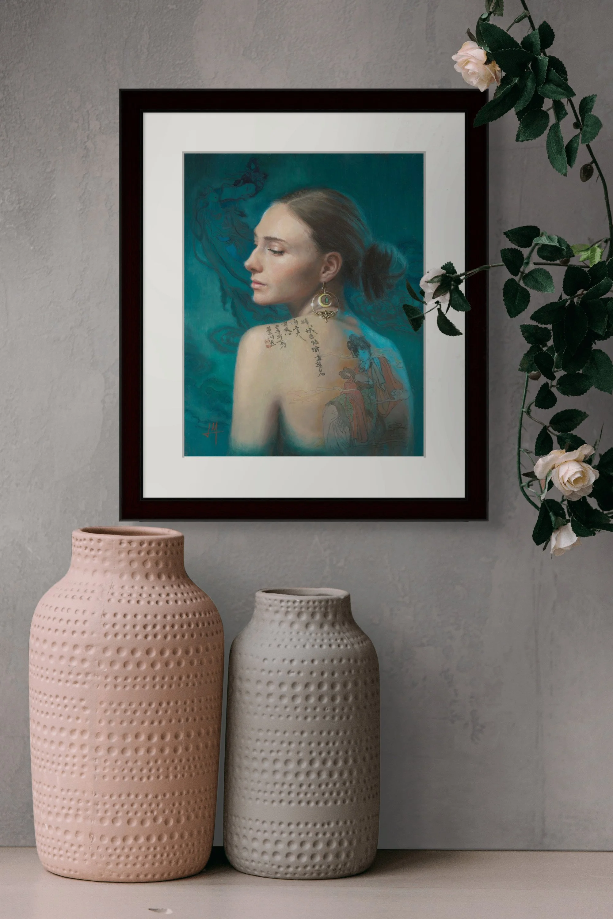 portrait of a beautiful young woman "Spiritualised", Limited Edition Prints