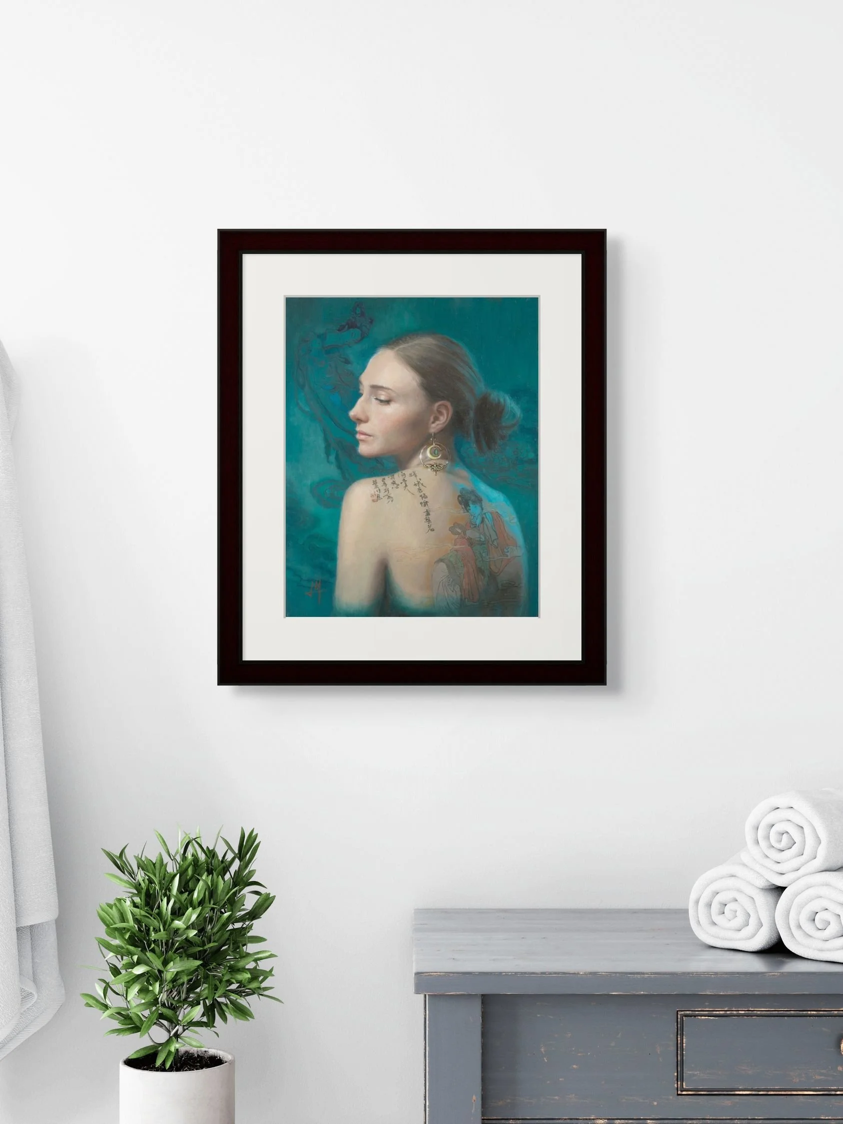 portrait of a beautiful young woman "Spiritualised", Limited Edition Prints