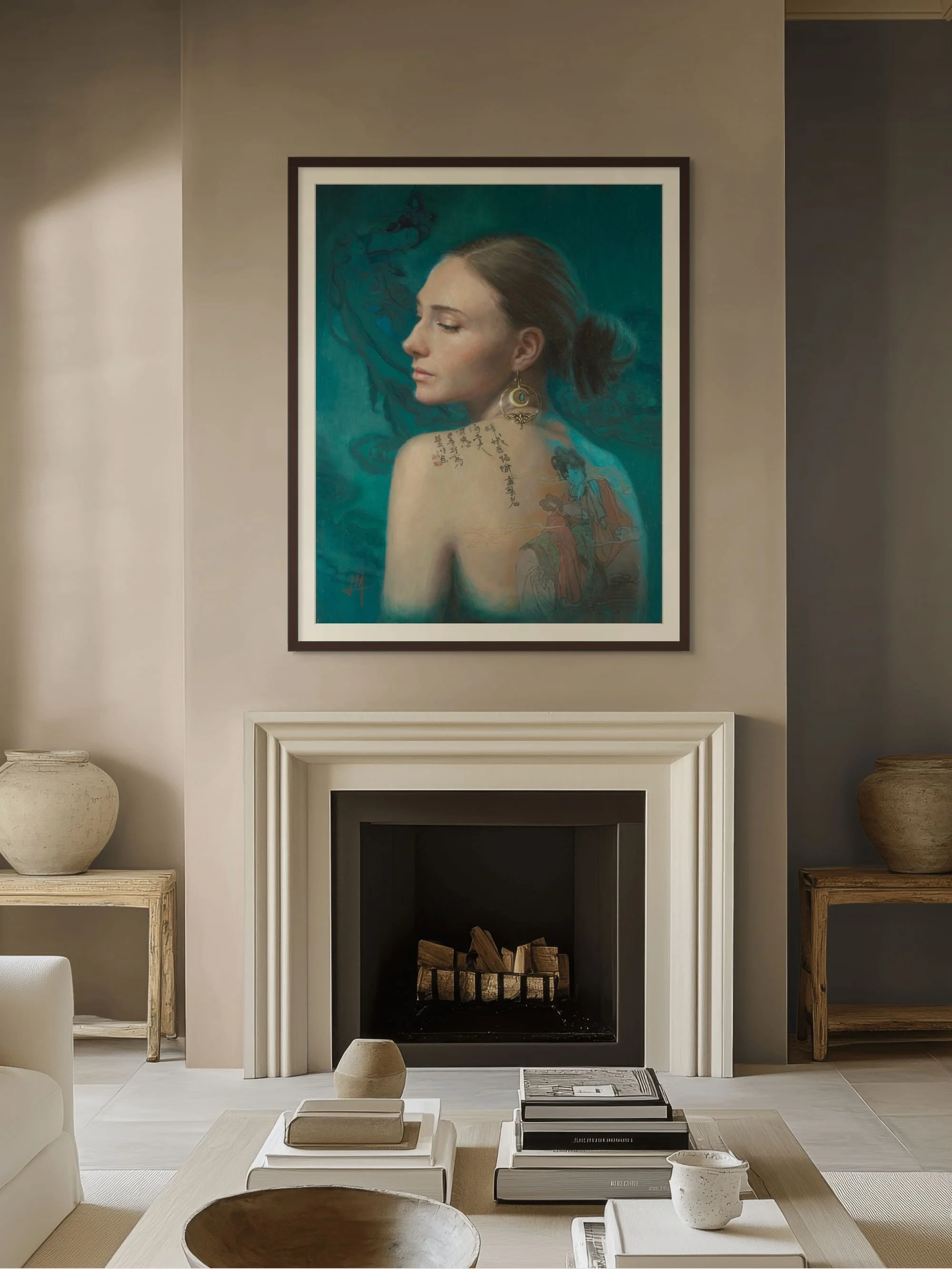 portrait of a beautiful young woman "Spiritualised", Limited Edition Prints