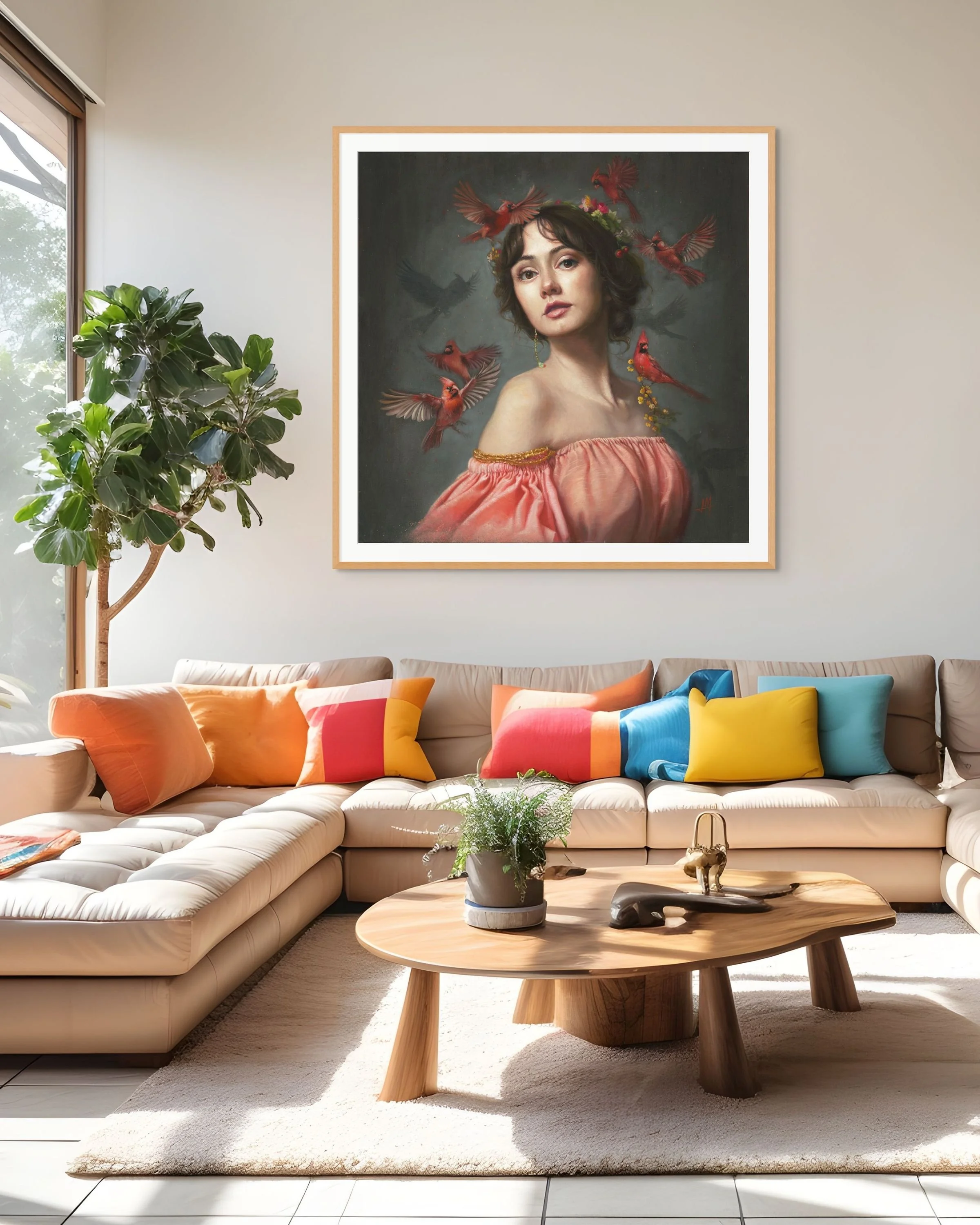 "Cardinal Song", Limited Edition Prints