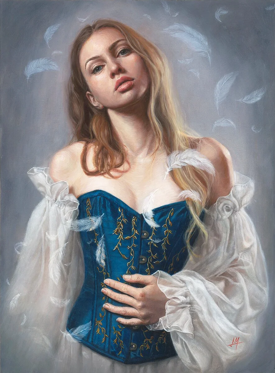 "Soul Bird", original oil painting