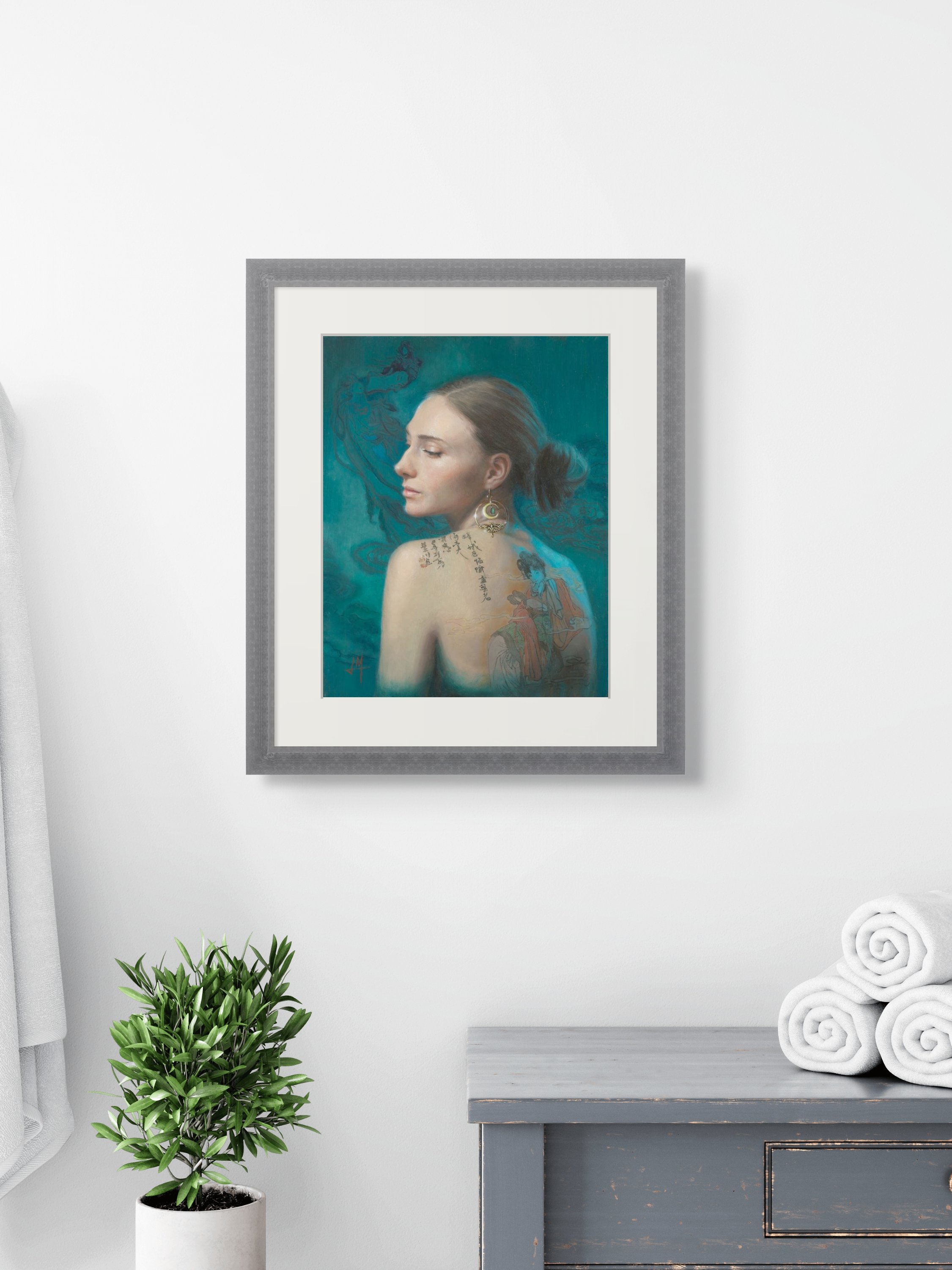 portrait of a beautiful young woman "Spiritualised", Limited Edition Prints