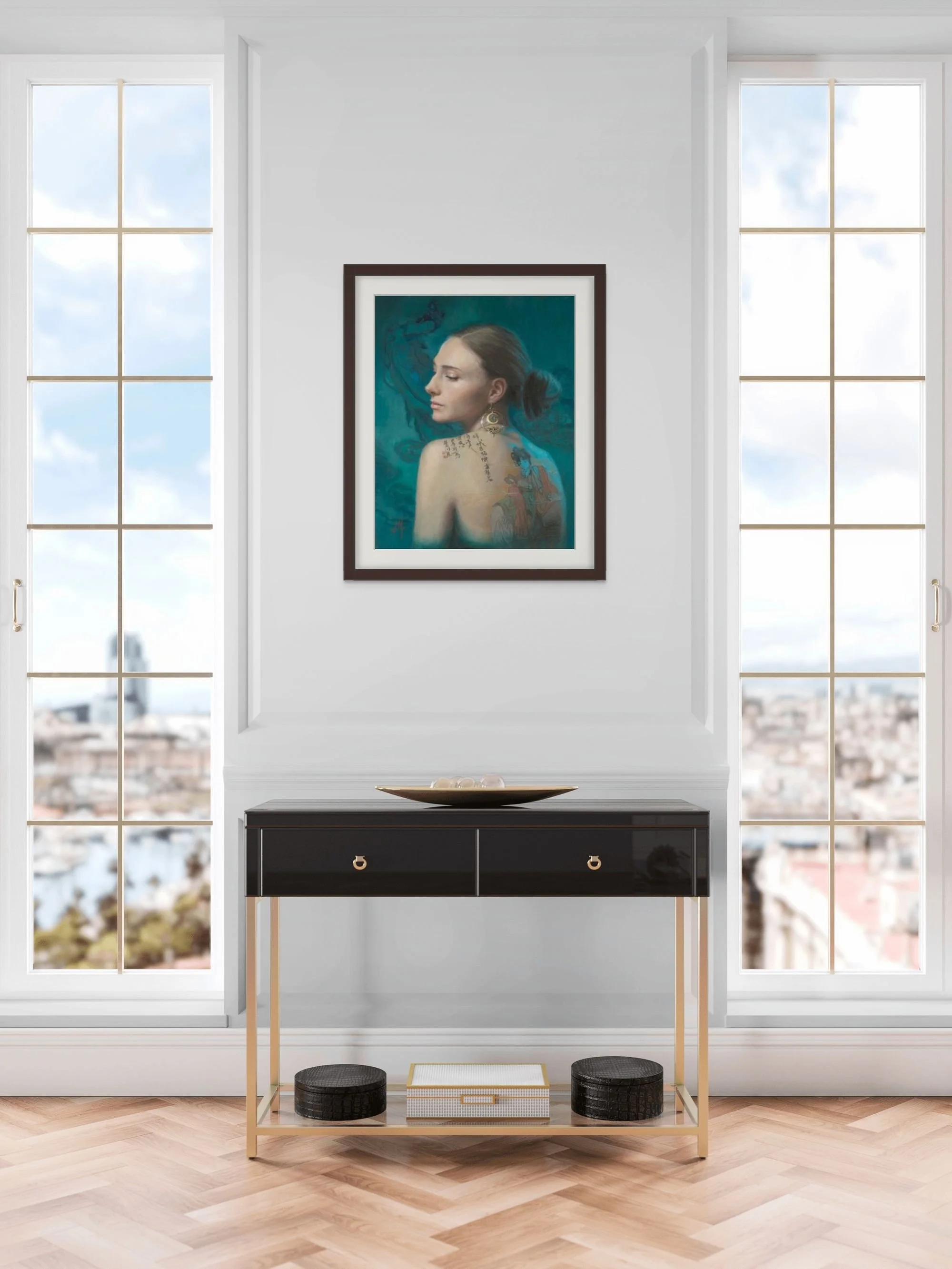 portrait of a beautiful young woman "Spiritualised", Limited Edition Prints