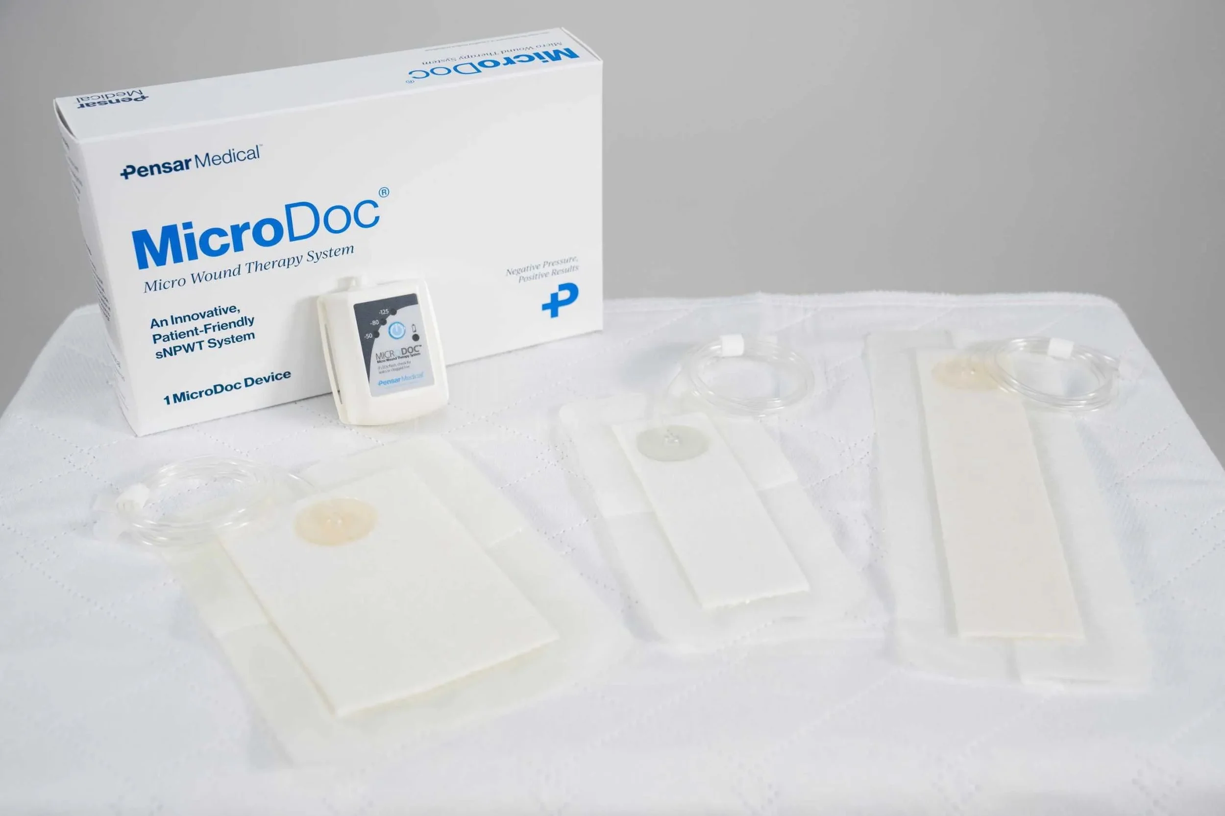 MicroDoc complete system and ComforTech dressing configurations