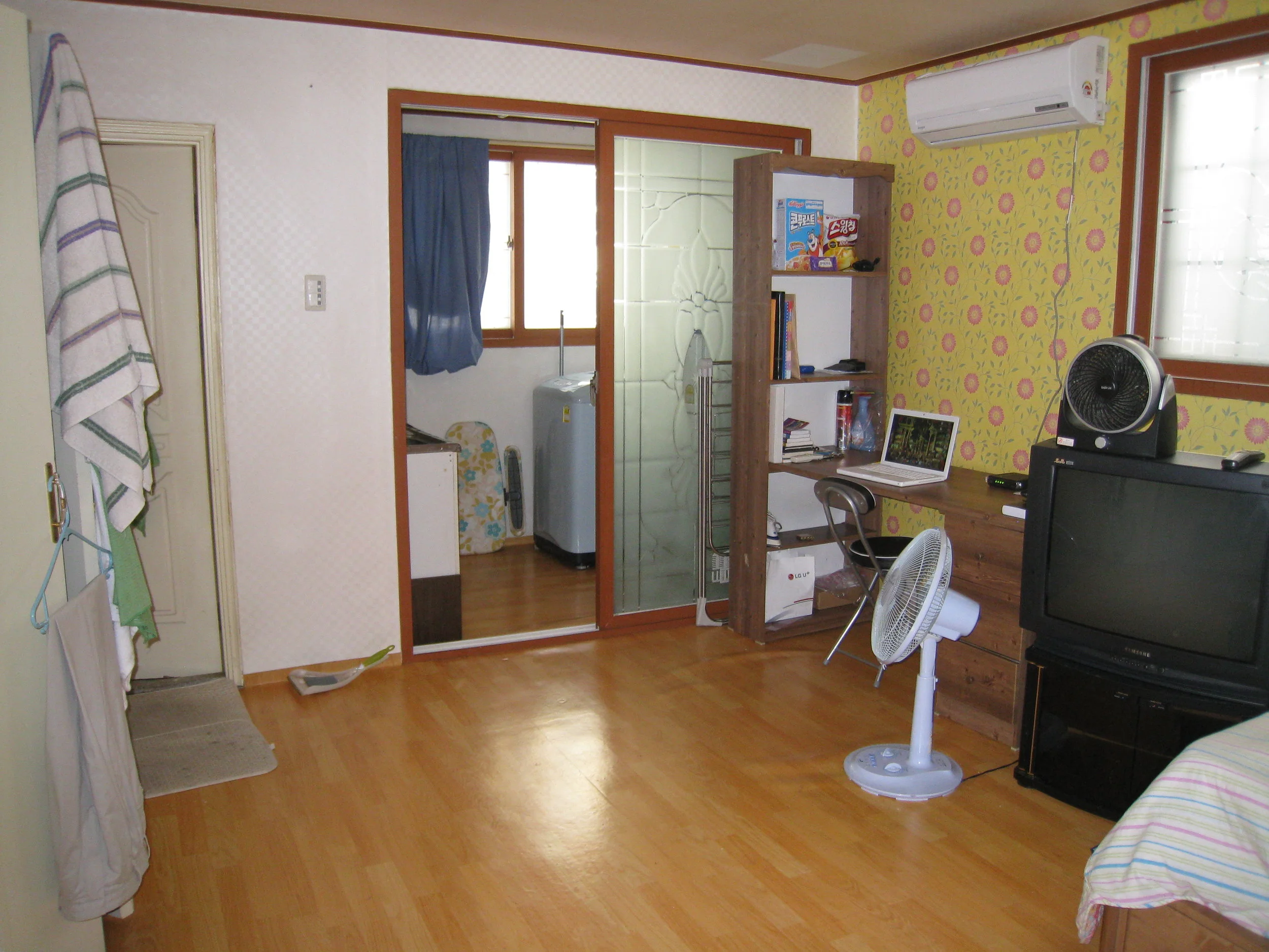 My apartment when I taught in South Korea...I did not do the decorating.