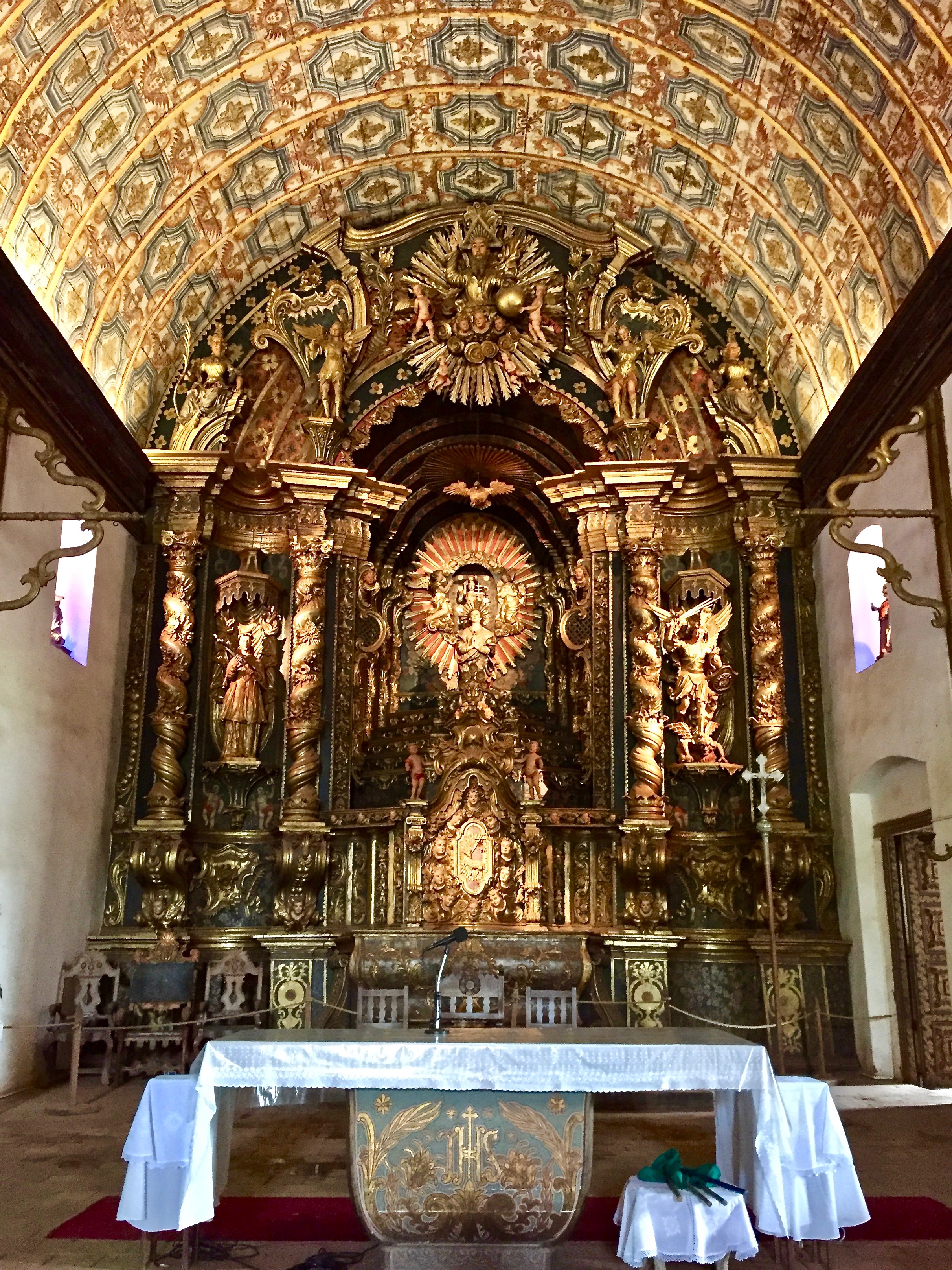 Church Altar in Yaguarón