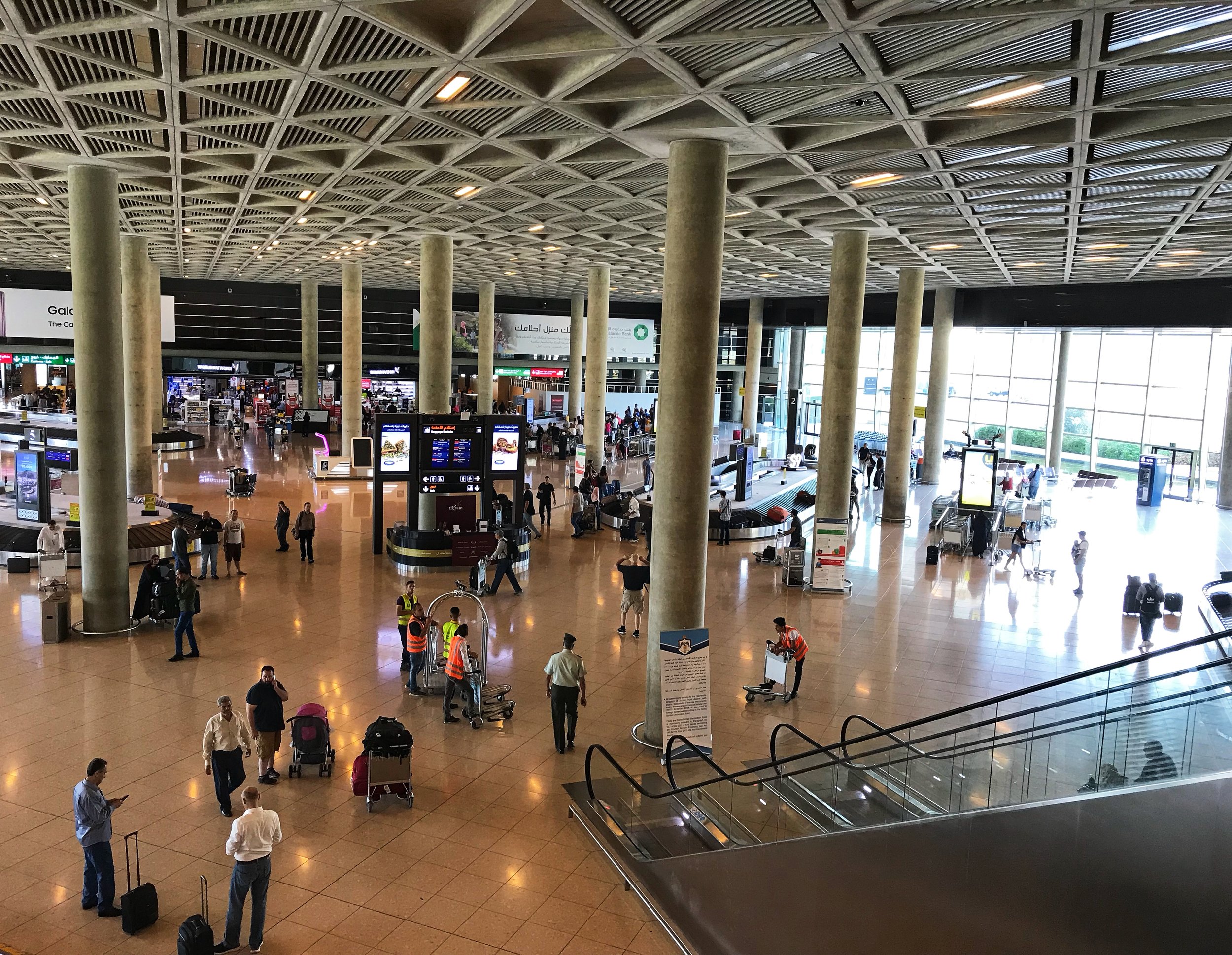 International Airport Royal Jordanian Terminal Jfk Royal Jordanian