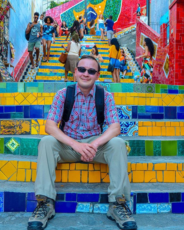 The vibrant and brightly-colored Selaron Steps are just one of the many wonderful sites to see in Rio de Janeiro!

Of course, the Selaron Steps are not the only things to see in Rio.  Click on the link in the profile to learn more! #brazil #southamer