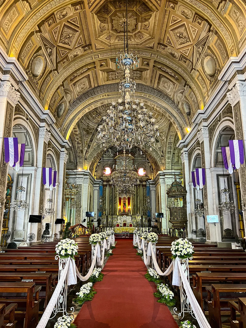 St. Agustin Church Interior