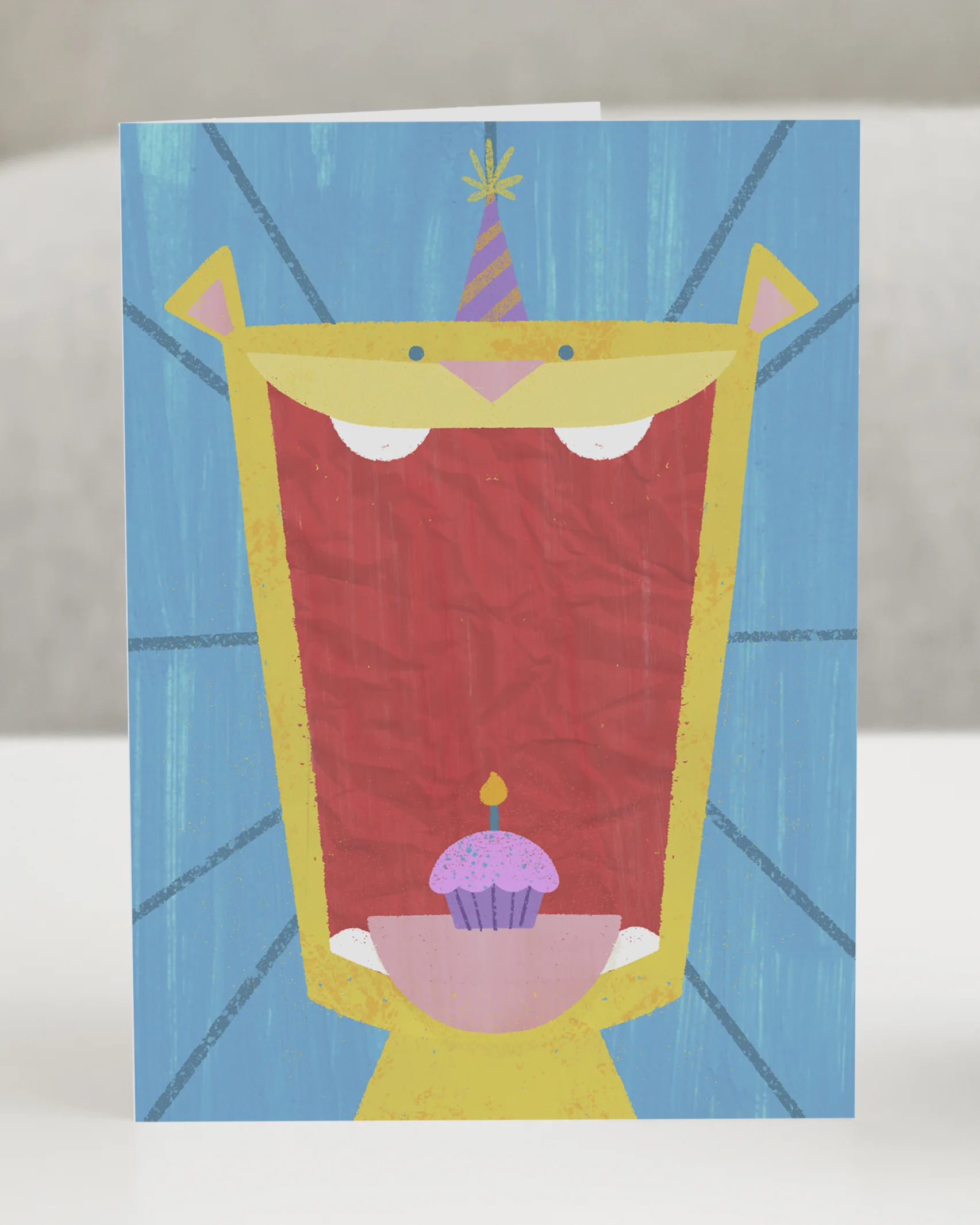 Lion Bday Card Illustration Mockup.jpg