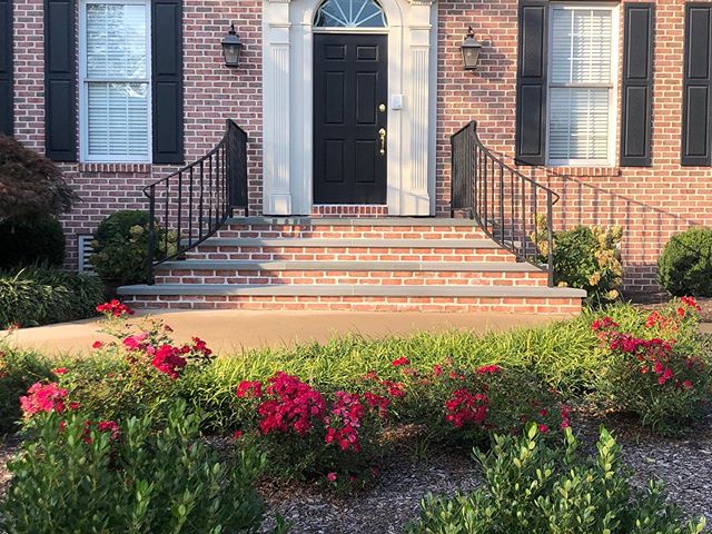 Just wrapped up an overhaul of this landing! Excited for our customers to be able to celebrate the long weekend with a brand new entrance to their home.