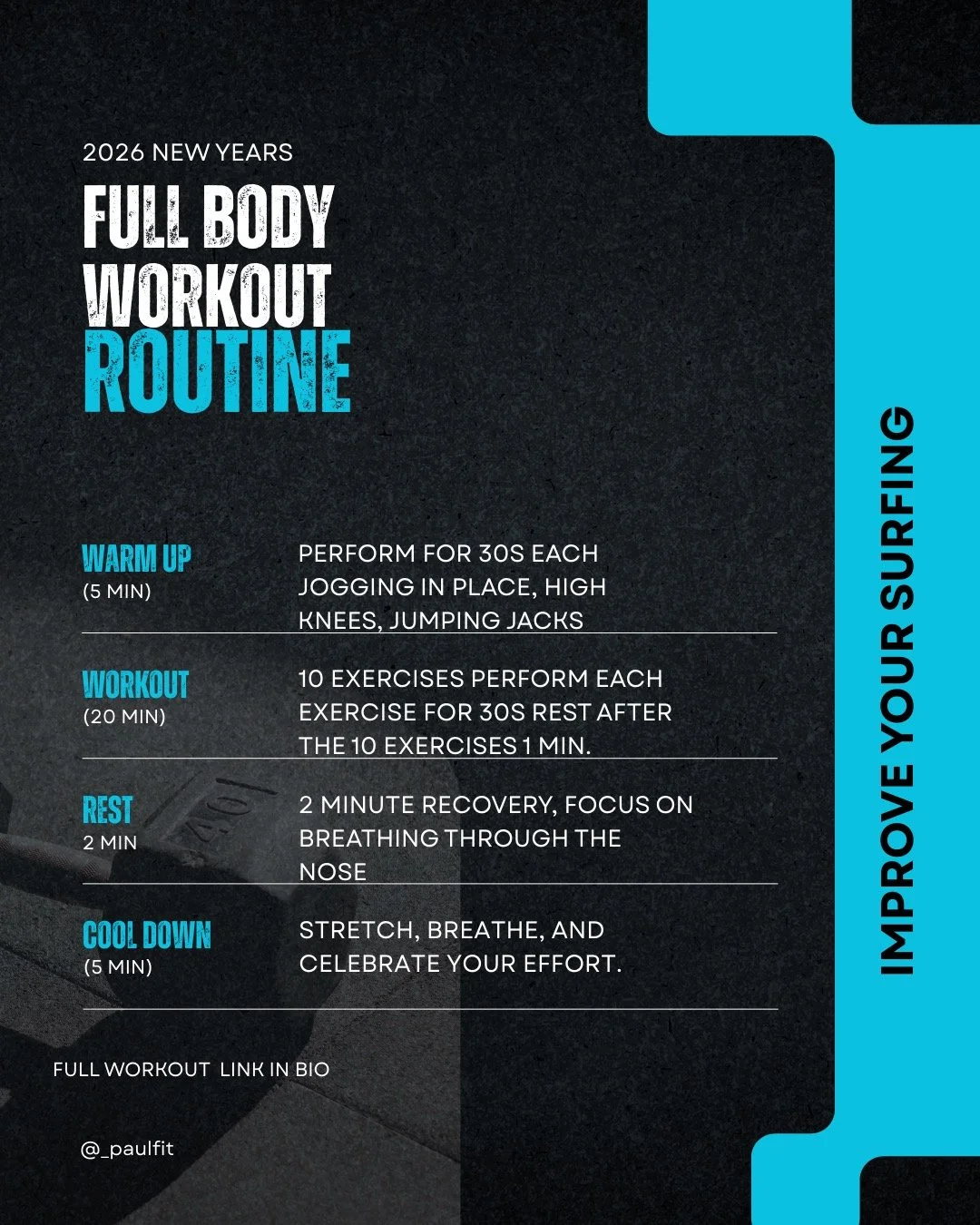 2026 New Year Full Body Workout! 