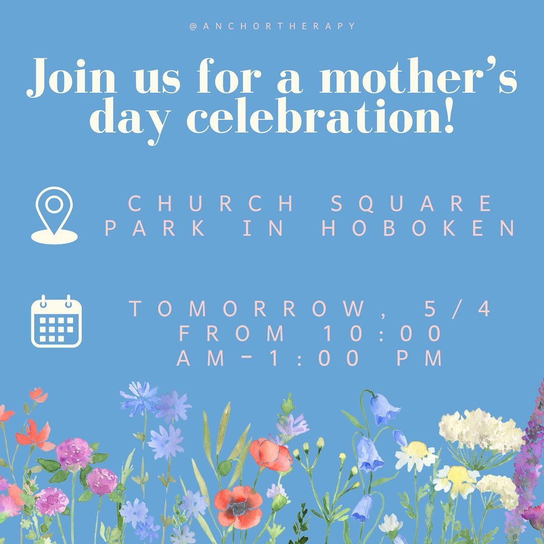 Join us for an amazing Mother&rsquo;s Day celebration with @hobokenfamilies TOMORROW! We will be sponsoring this event to highlight all of the amazing moms in our Hoboken community and beyond ❤️

The event will be held at Church Square Park in Hoboke