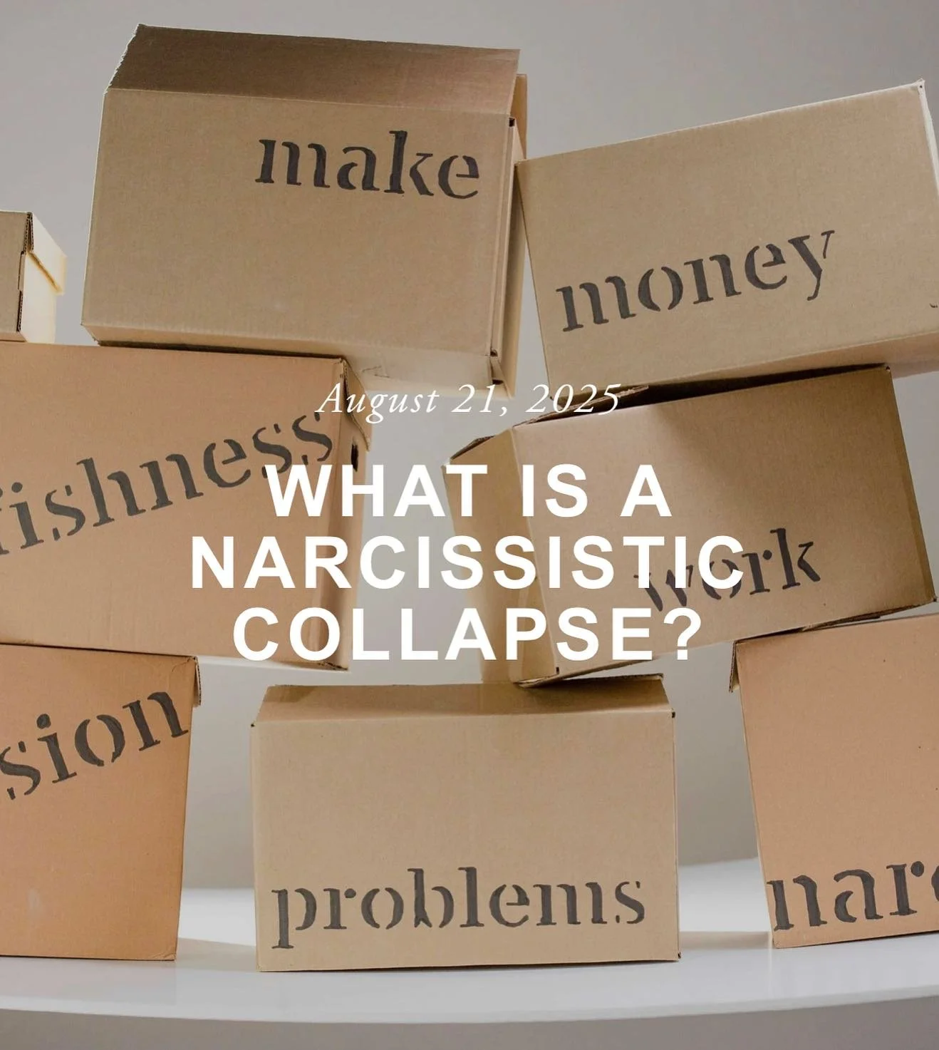 If you&rsquo;re dealing with a narcissist, this blog is a must-read!

&ldquo;A narcissistic collapse occurs when a person with narcissistic personality traits or Narcissistic Personality Disorder (NPD) experiences a significant blow to their self-est