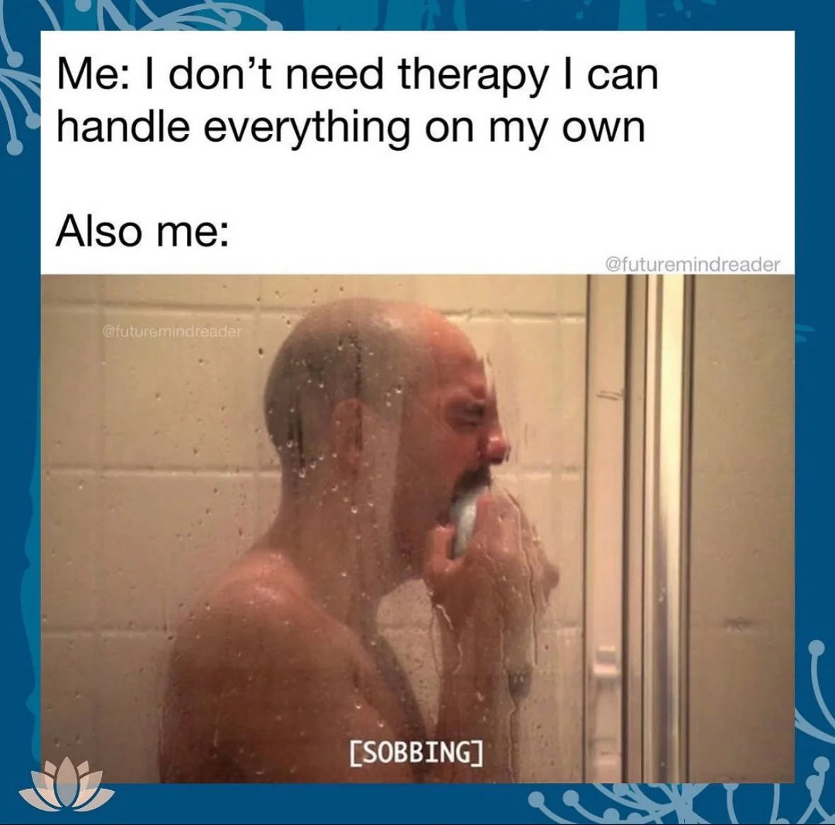 Just a reminder: your loofah is not a licensed professional. 💧