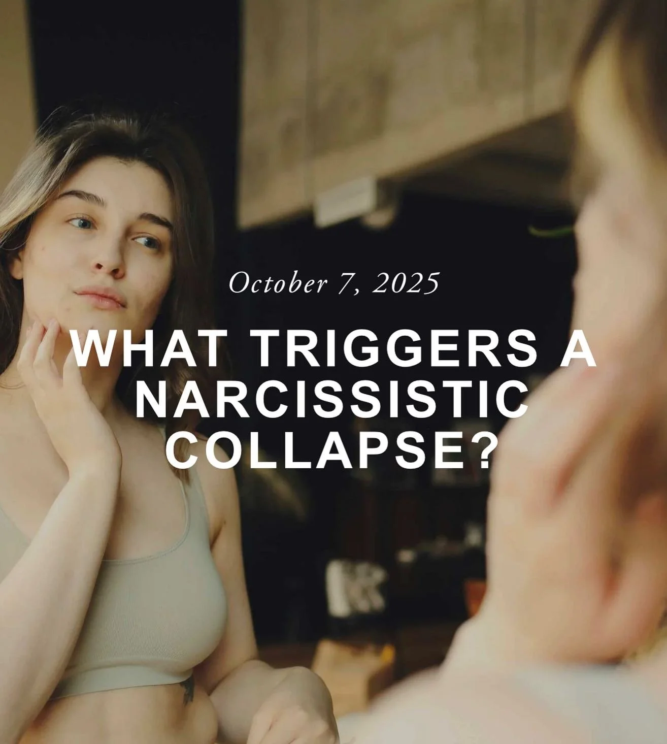 If you ever wondered what triggers a narcissistic collapse, this blog is for you!

&ldquo;When a narcissist experiences a collapse, it can appear sudden and dramatic but beneath the surface, the seeds of that breakdown are often planted well in advan