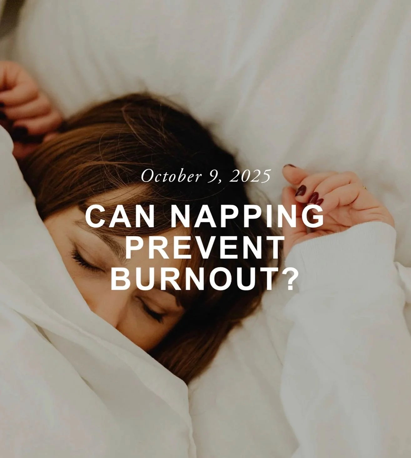 If you&rsquo;re dealing with burnout and want to explore how napping can help, this blog is for you!

&ldquo;Burnout has become an increasingly common problem in today&rsquo;s fast-paced, always-on culture. Constant stress, overwhelming workloads, an