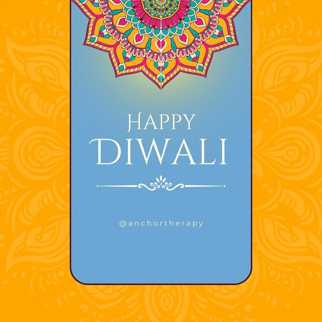 On behalf of the Anchor Therapy team, we are wishing those who celebrate a Diwali filled with light, love, and mental well-being. May your mind be as bright as the festival of lights! 🌟💛