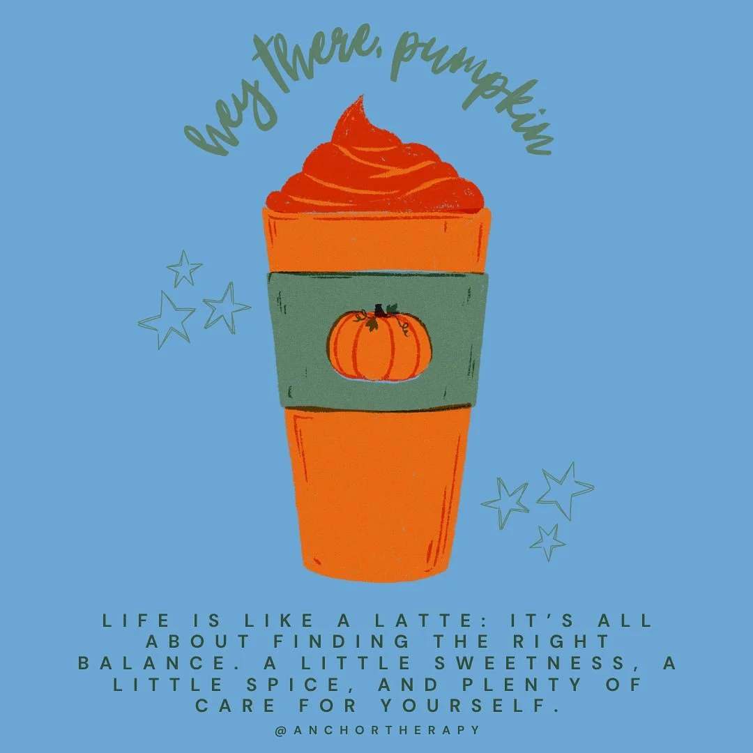 Just like every Pumpkin Spice Latte has its perfect blend, your mental health thrives on balance: rest, support, and a sprinkle of joy. Take a moment for yourself today. 🍂☕