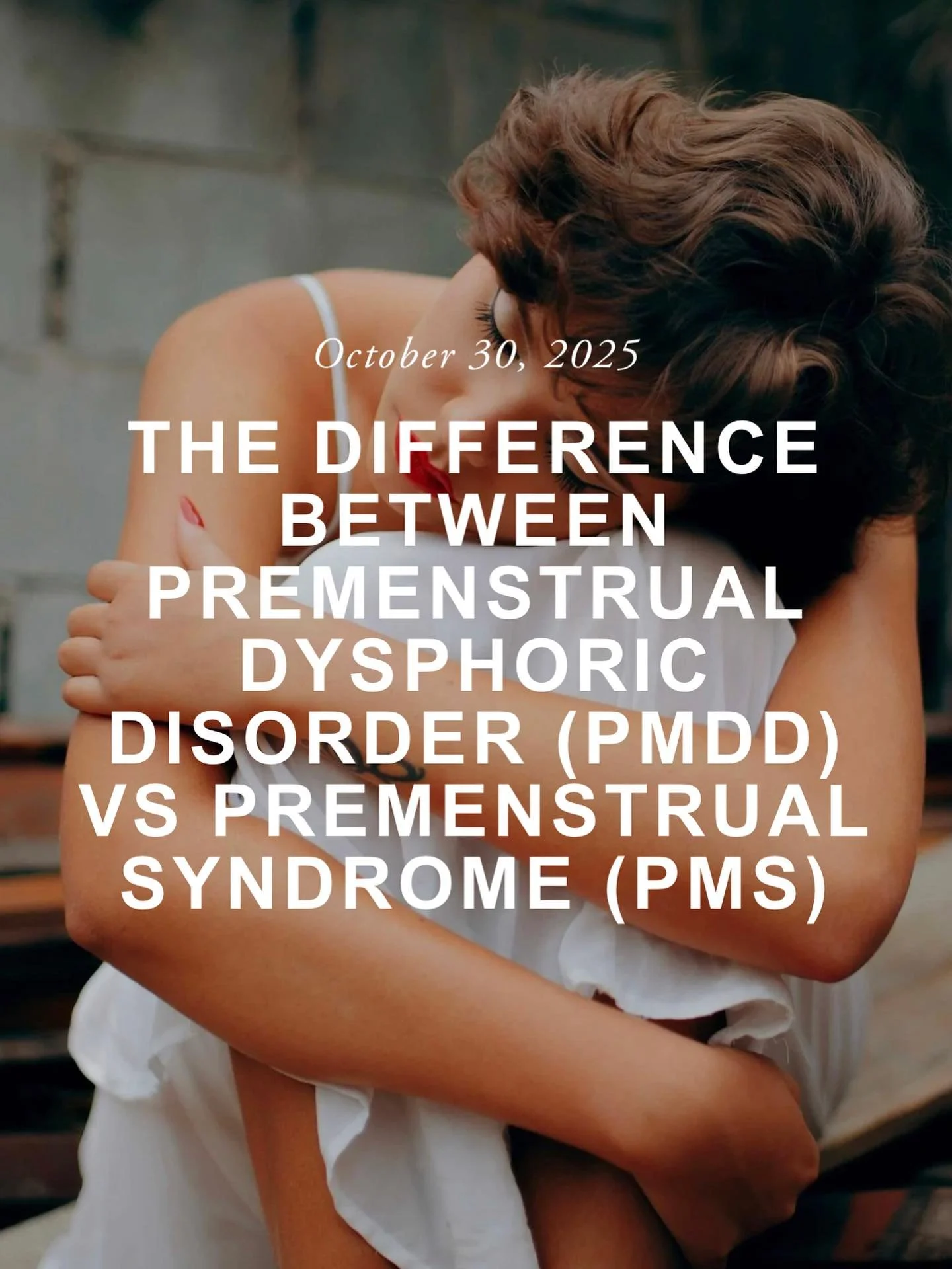 To learn more about the differences between PMS and PMDD, read this blog!

&ldquo;Premenstrual Dysphoric Disorder (PMDD) and Premenstrual Syndrome (PMS) are often mentioned interchangeably, but understanding the distinction is crucial, especially for