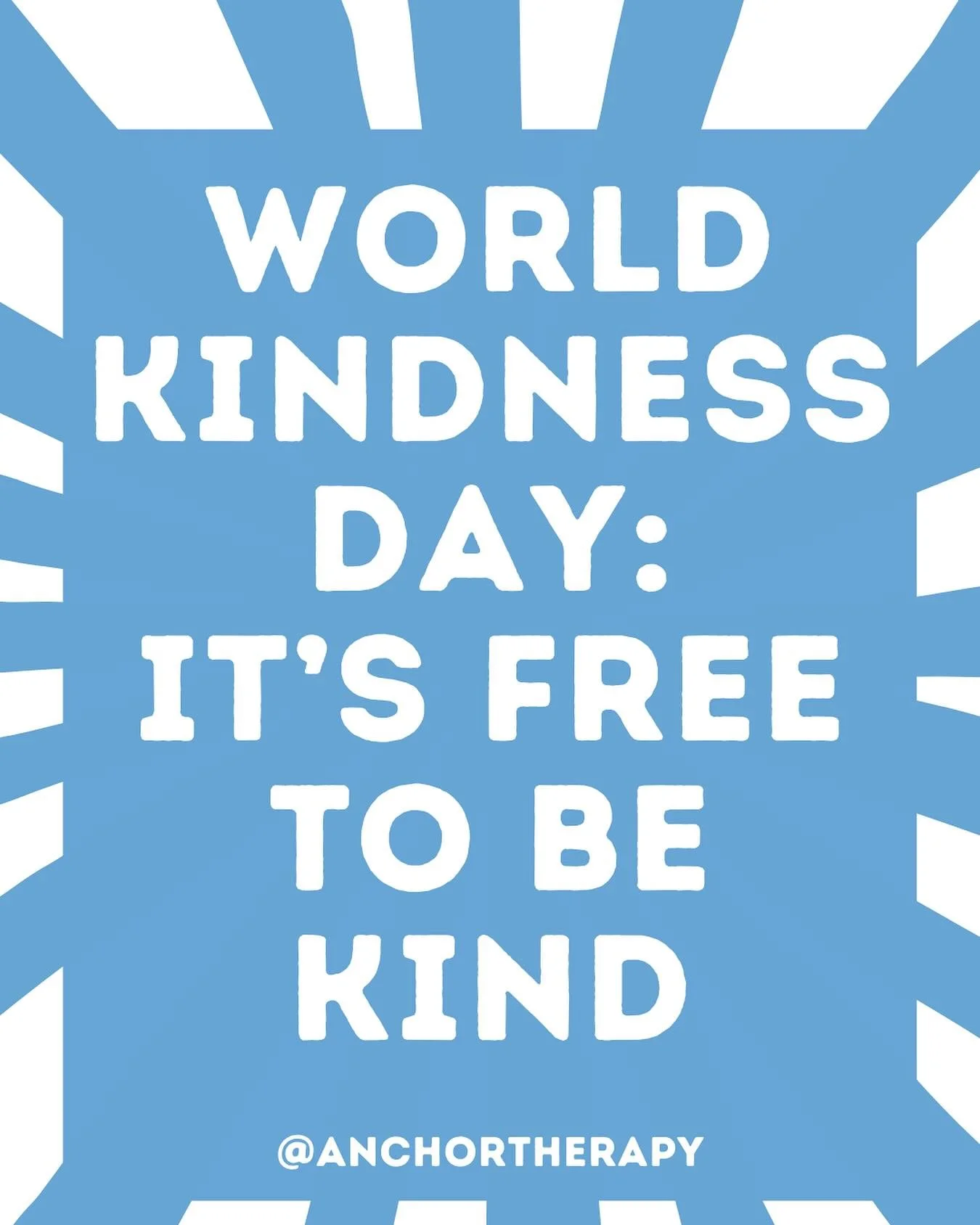 Happy World Kindness Day! 💫

Today&rsquo;s challenge: do one small act of kindness whether it be for someone else or for yourself. Hold the door, send a kind message, compliment a stranger, forgive yourself.

✨ Then come back and comment what you di