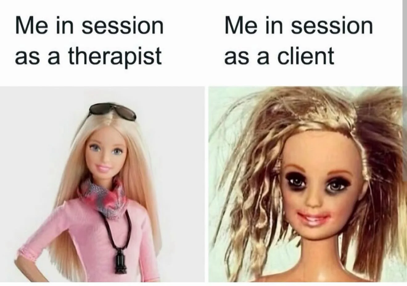 Therapy is a team sport. Even therapists need a therapist!