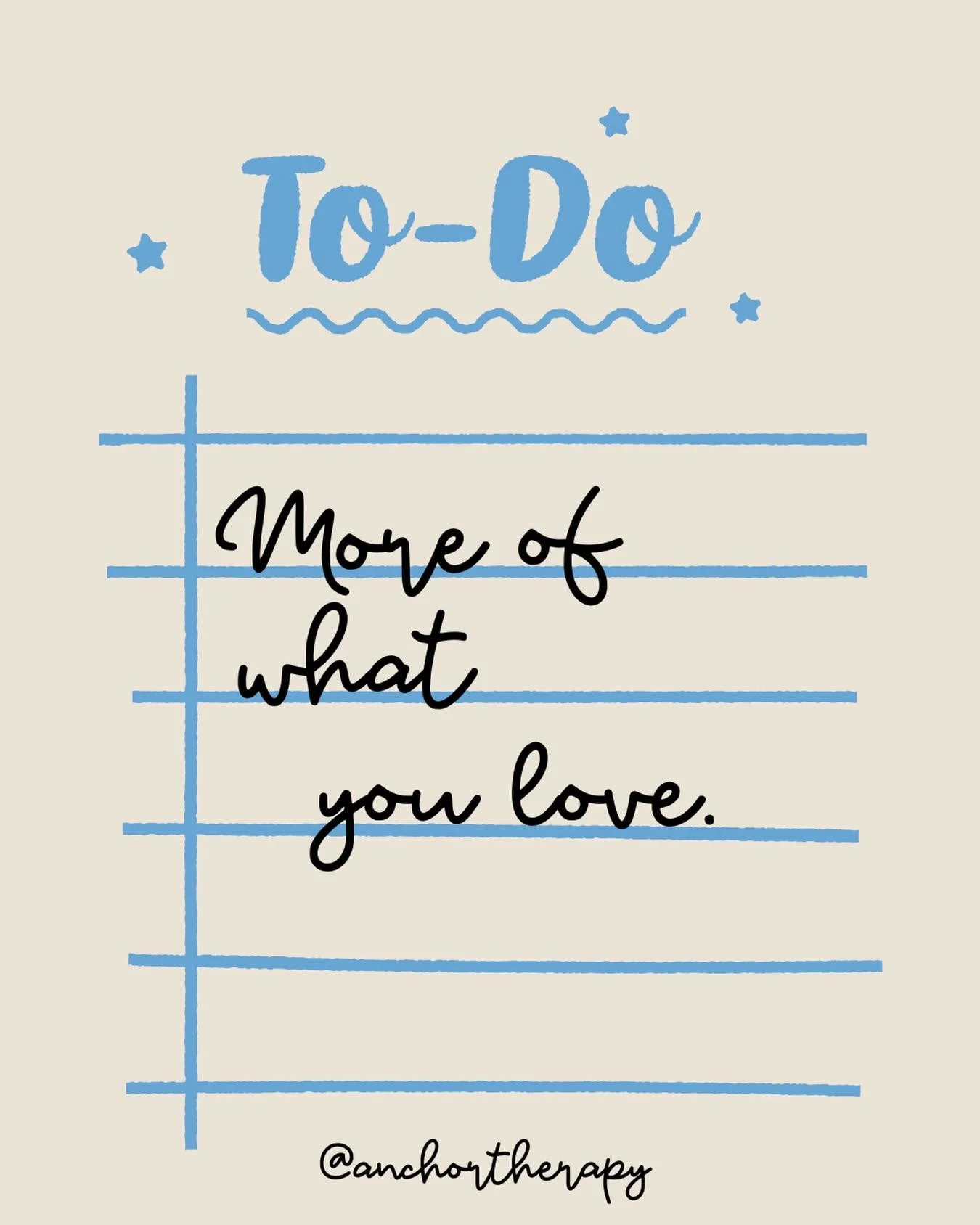 Life gets lighter when you make room for the things you love. Keep choosing them.