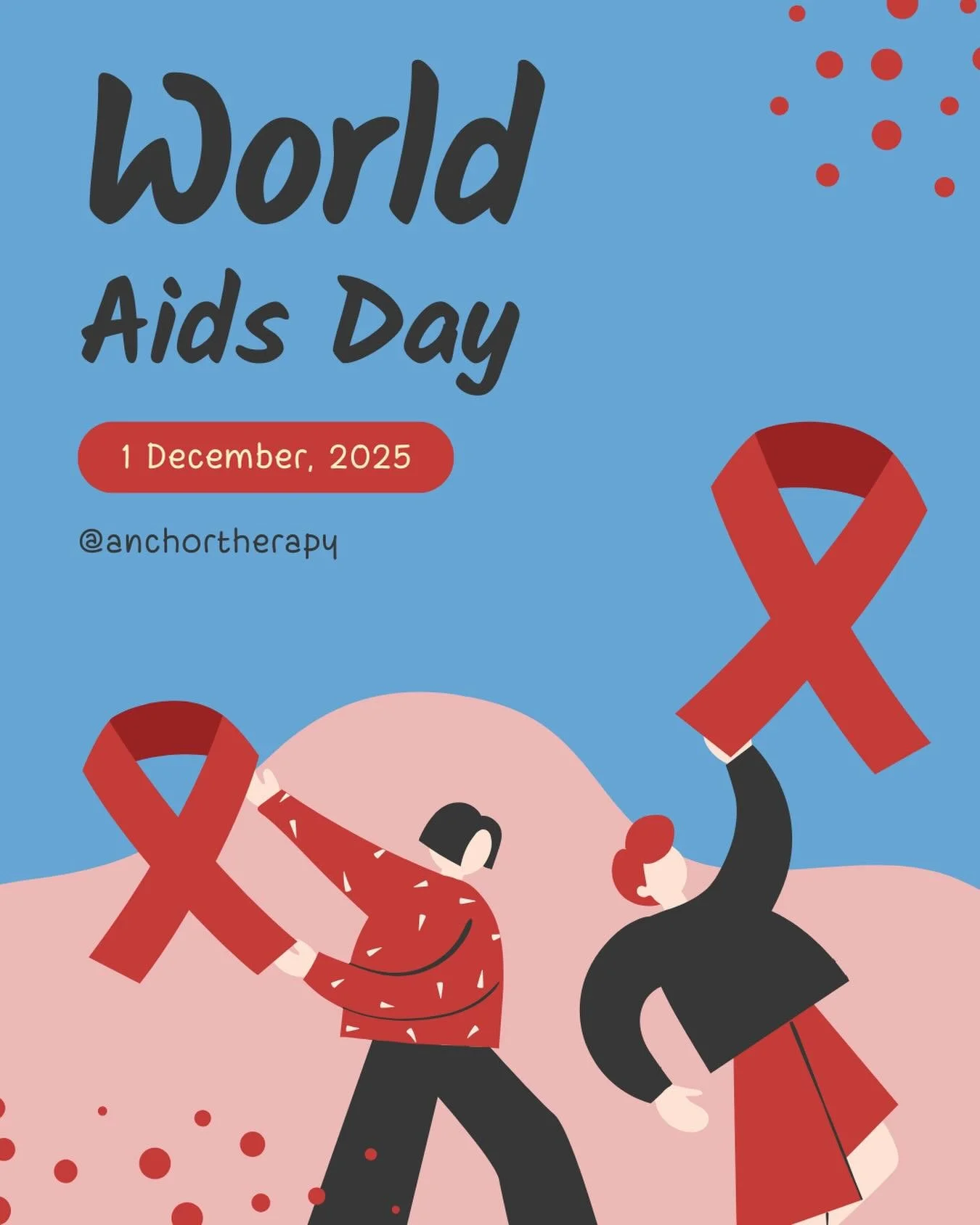 🌍❤️ Today, on World AIDS Day, we honor those affected by HIV/AIDS, remember those we&rsquo;ve lost, and stand in solidarity with the fight against stigma. Awareness saves lives- get tested, get informed, and show support.