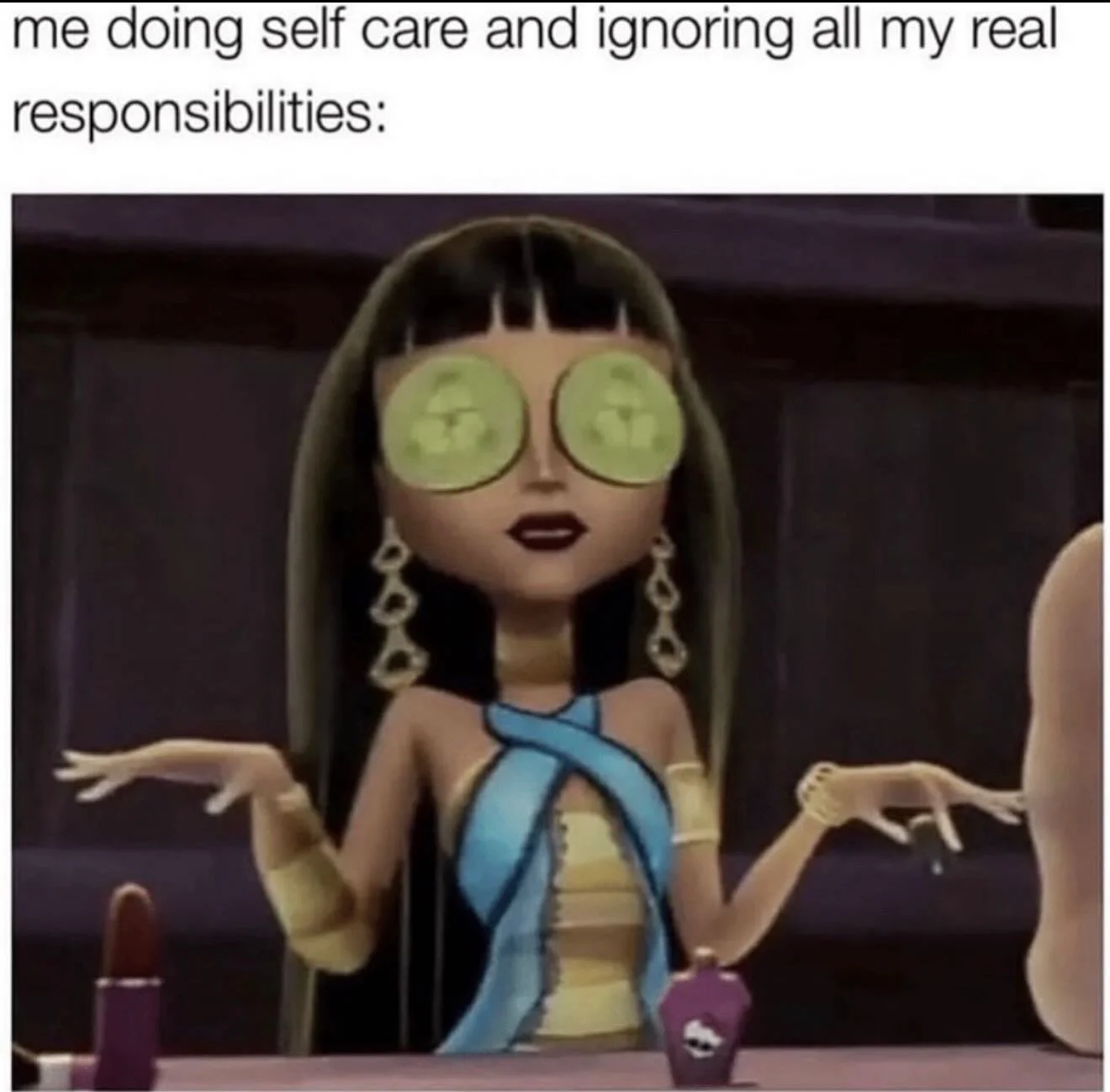 Responsibilities? Never met her.