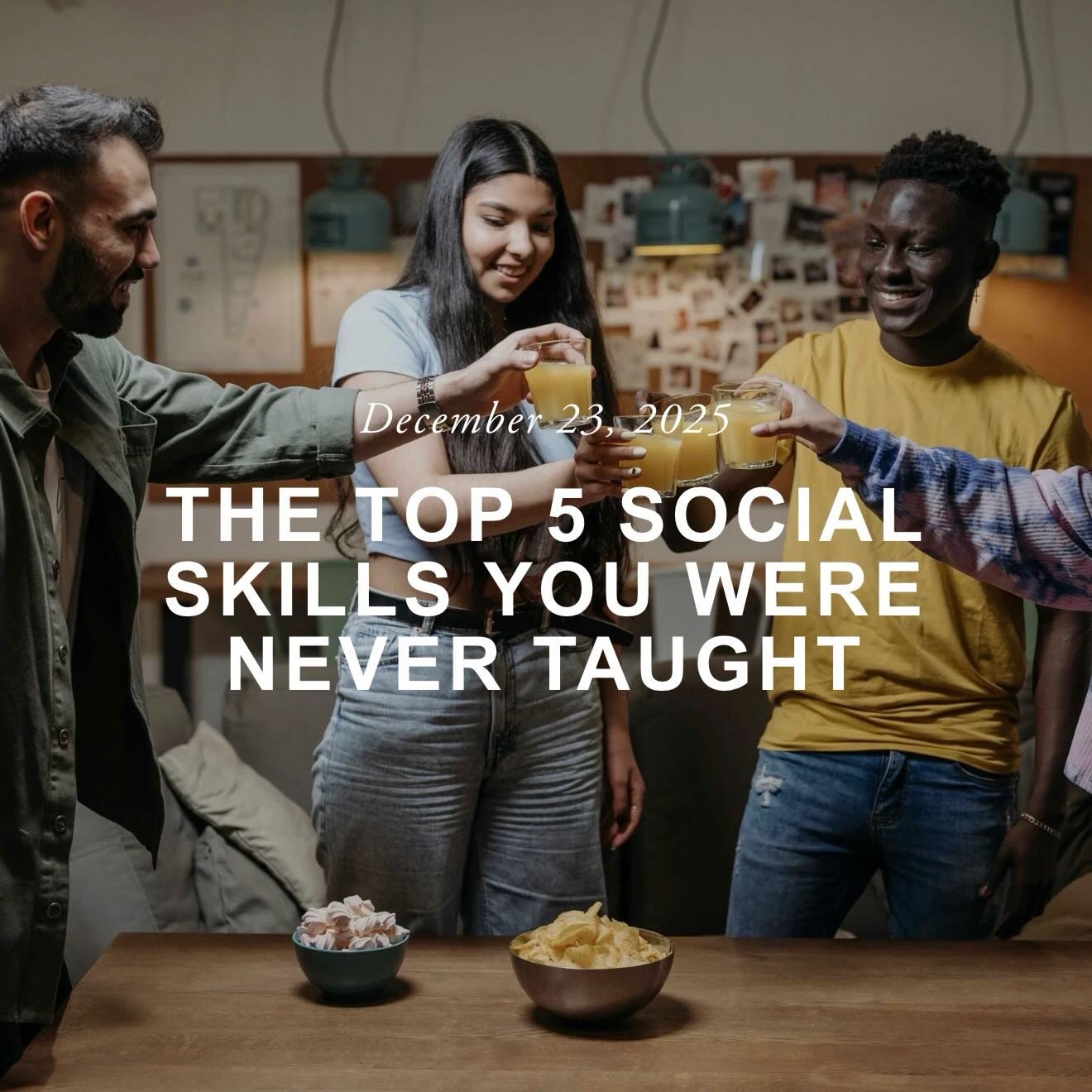 If you want to learn more social skills, this blog is for you!

&ldquo;Most of us were never actually taught how to socialize- we were expected to pick it up through observation, trial and error, and a lot of quiet self-criticism. When social interac