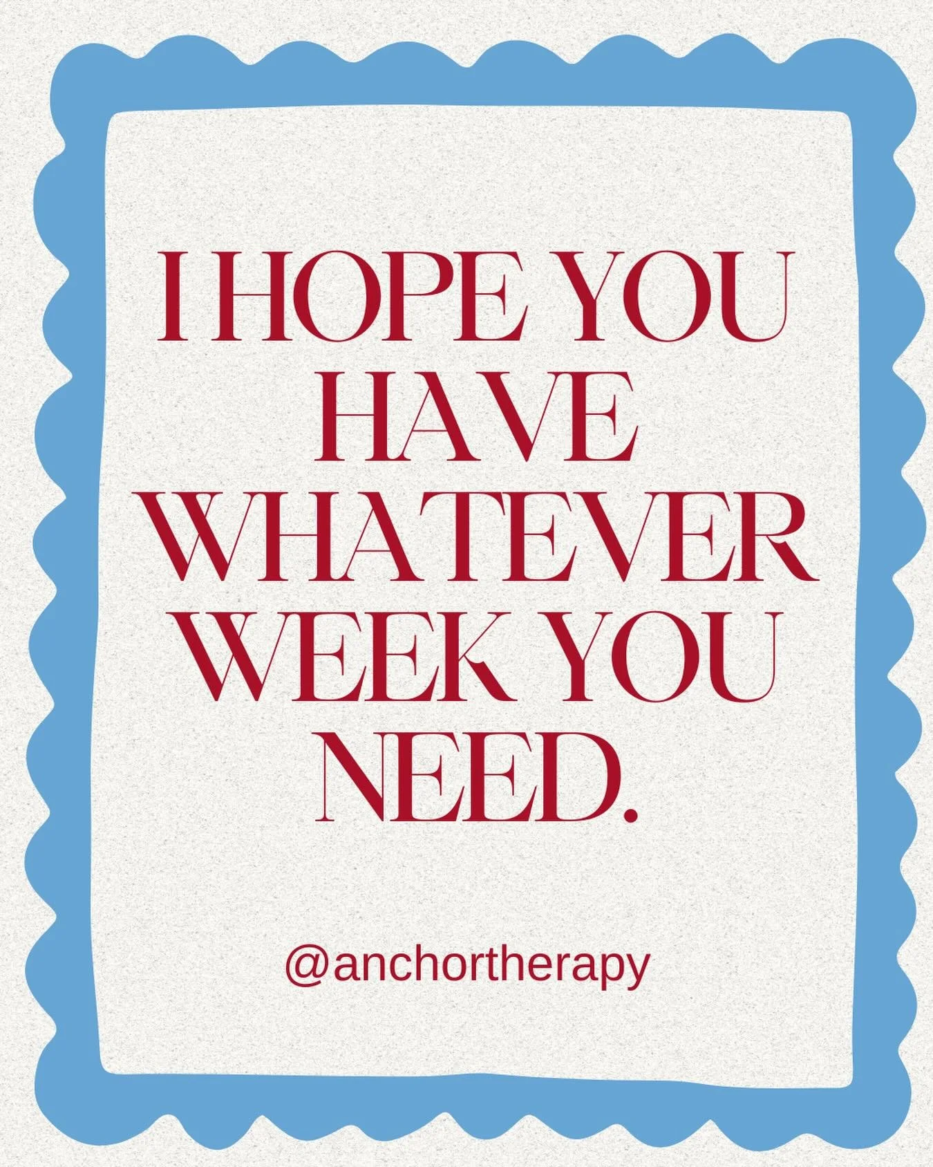 No expectations attached!