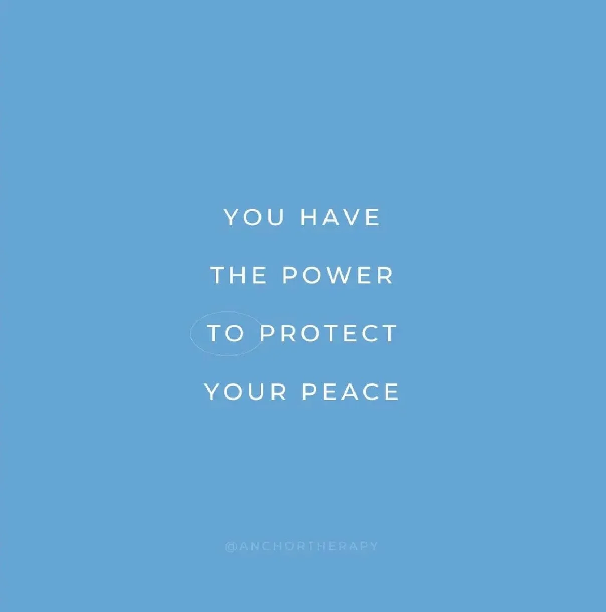 Choosing peace. Every time.