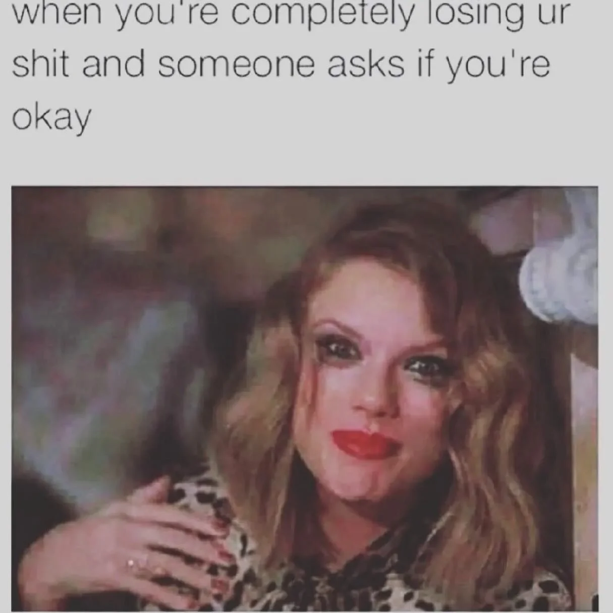 Smiling through the plot twist 🙃