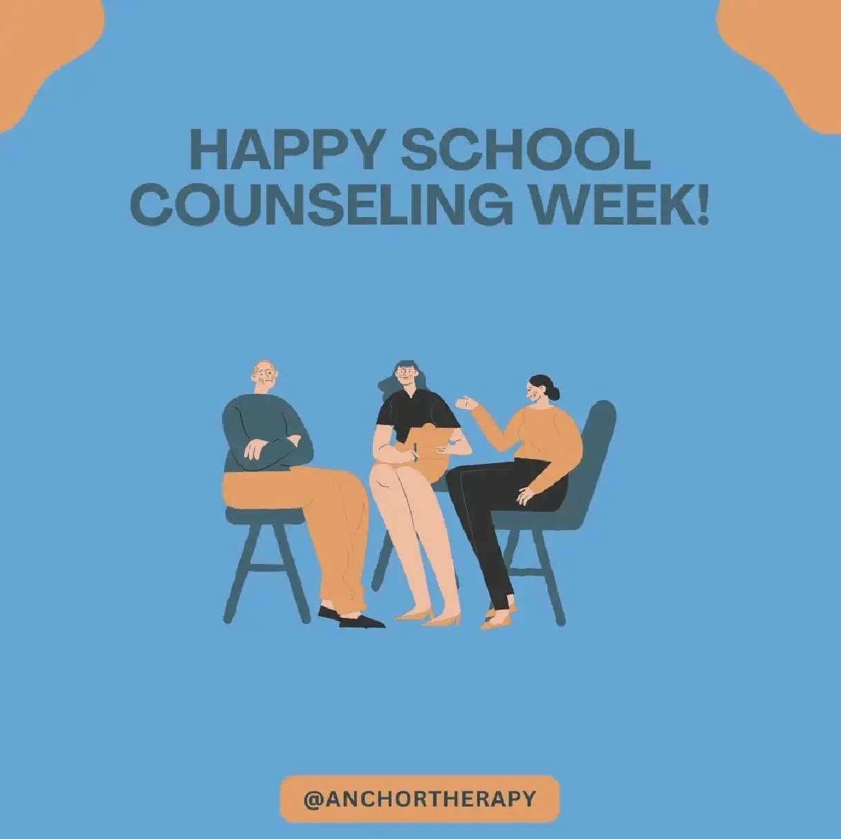 At Anchor Therapy, we recognize the incredible work school counselors do every day to support students&rsquo; mental health and growth. Their dedication helps guide students through challenges, build resilience, and create safe spaces for learning.

