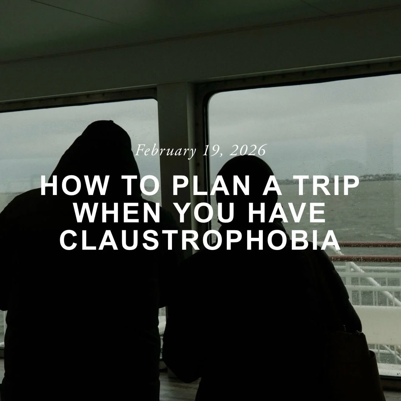 If you struggle with claustrophobia and travel, this blog is for you!

&ldquo;Traveling is an exciting way to explore new cultures, meet people, and create unforgettable memories but, for those with claustrophobia, even the thought of crowded airport