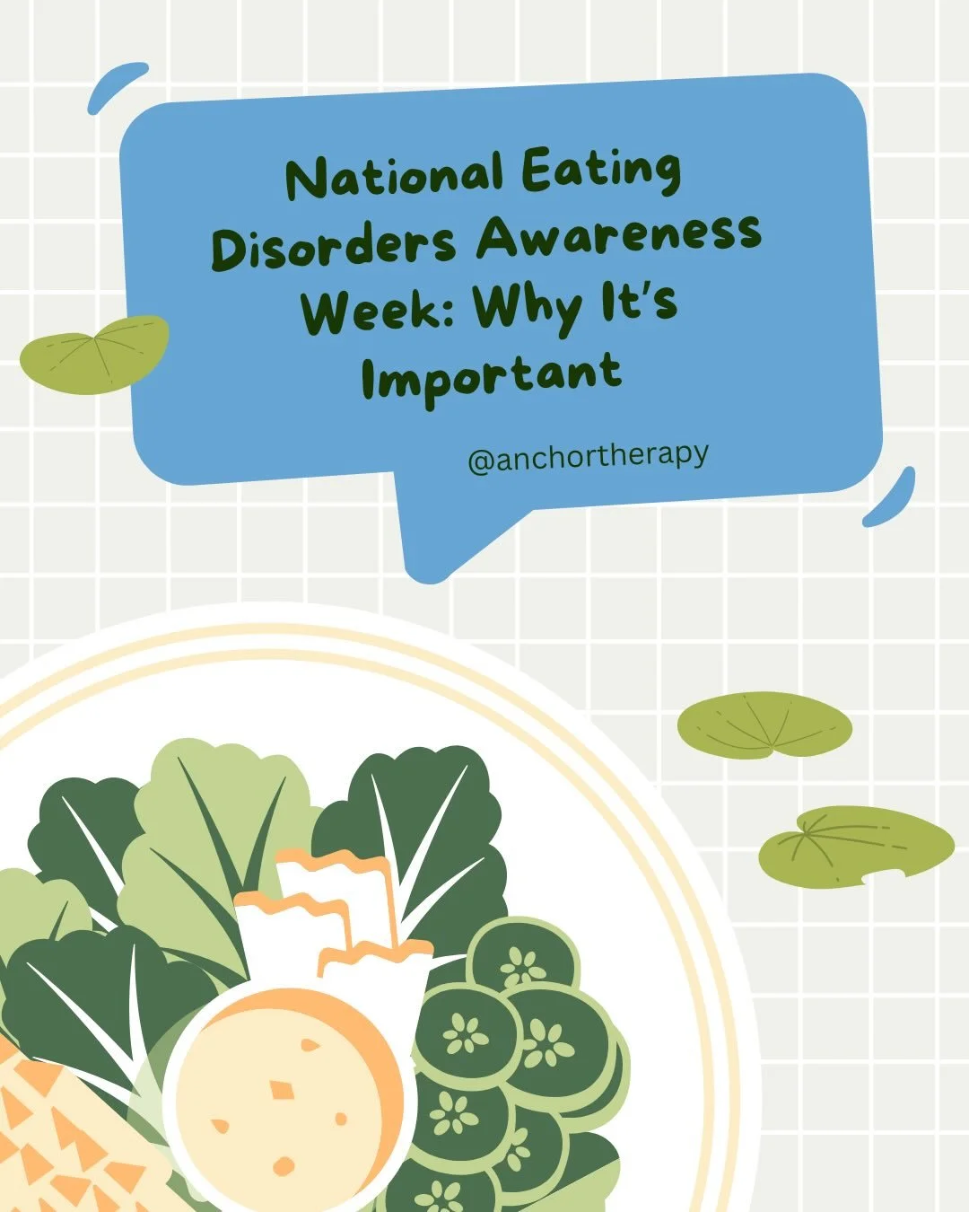 National Eating Disorders Awareness Week 💜

This week, we stand with those affected by eating disorders and work to break the stigma surrounding them. Eating disorders are serious mental health conditions- not choices, not phases, and not defined by
