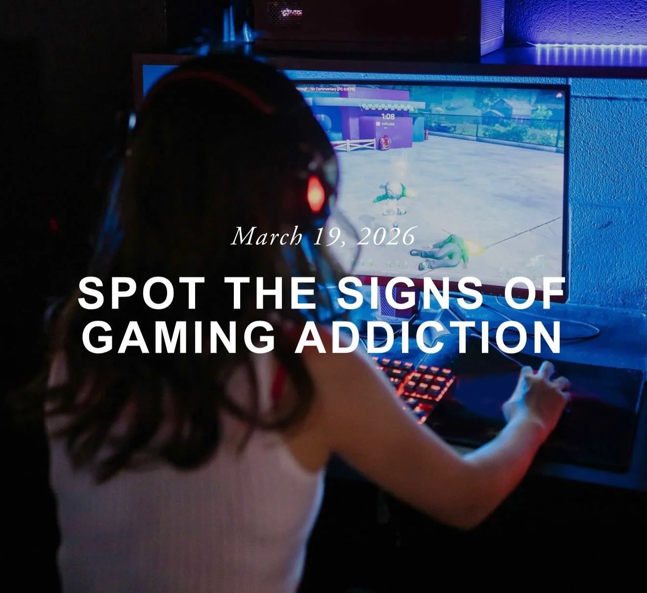 If you struggle with a gaming addiction, this blog is for you.

&ldquo;Gaming has evolved from a casual pastime into a full-fledged cultural phenomenon, offering immersive worlds, social connections, and endless challenges. While most players enjoy g
