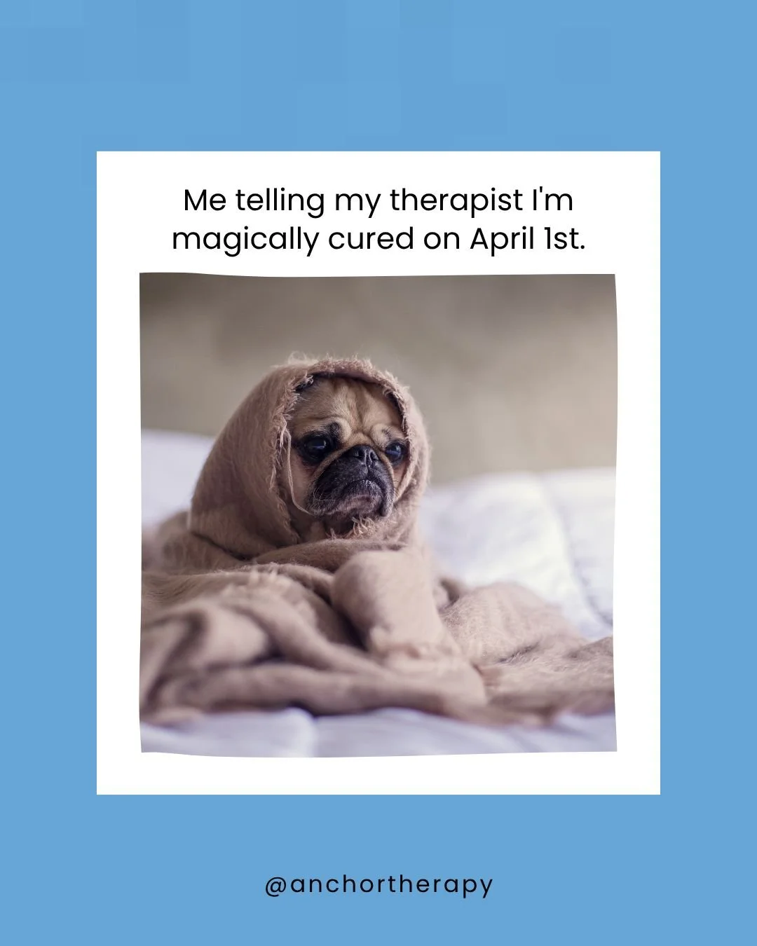 Me convincing my therapist I&rsquo;m suddenly healed because it&rsquo;s April 1st 🤡 Happy April Fools Day! #AprilFool