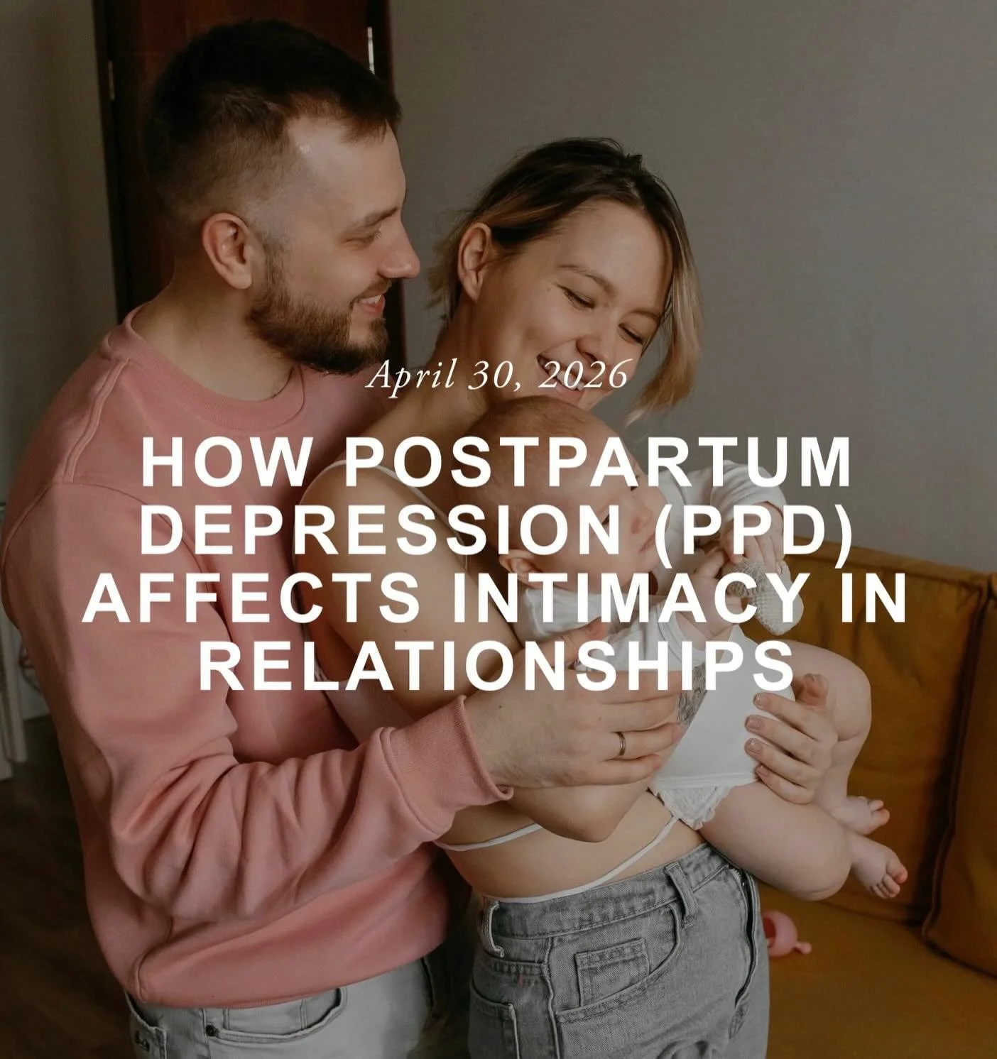 If you struggle with PPD-related intimacy issues, this blog is for you!

&ldquo;If you&rsquo;ve been holding a newborn at 3am and feeling like a stranger in your own body, distant from your partner in a way you can&rsquo;t quite explain, you are not 