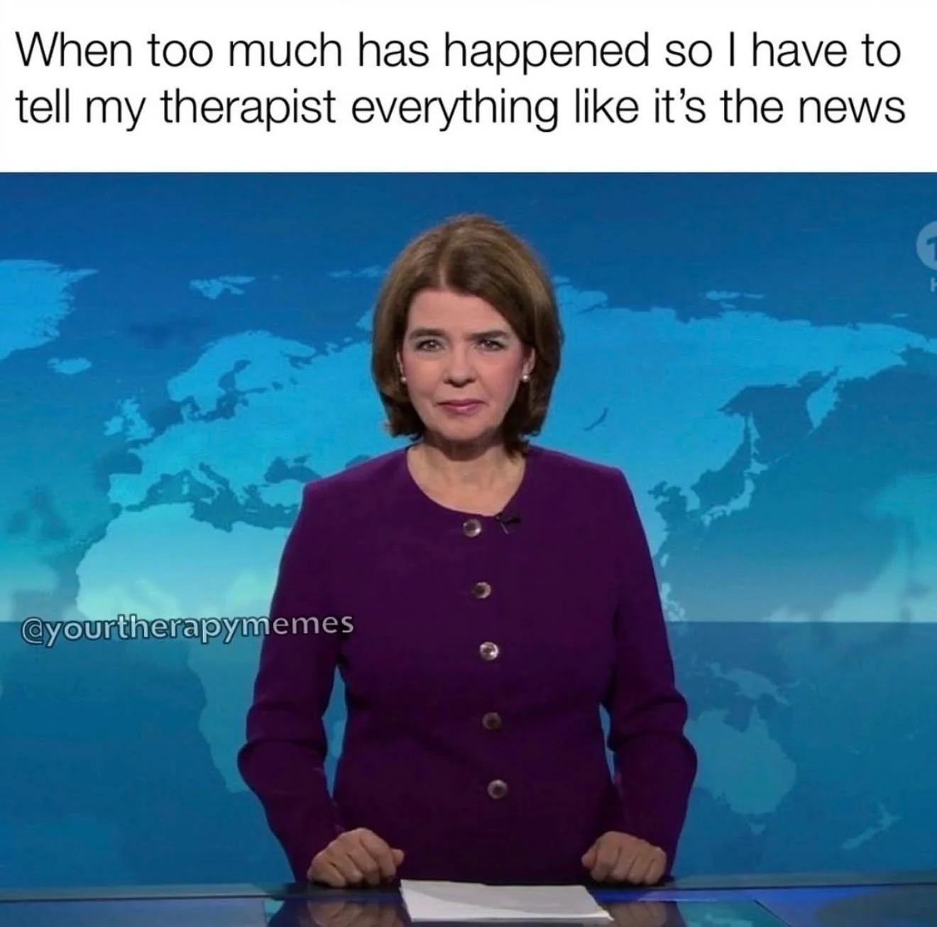Breaking news: I&rsquo;ve had 17 emotional plot twists since our last session 🗞️🎤