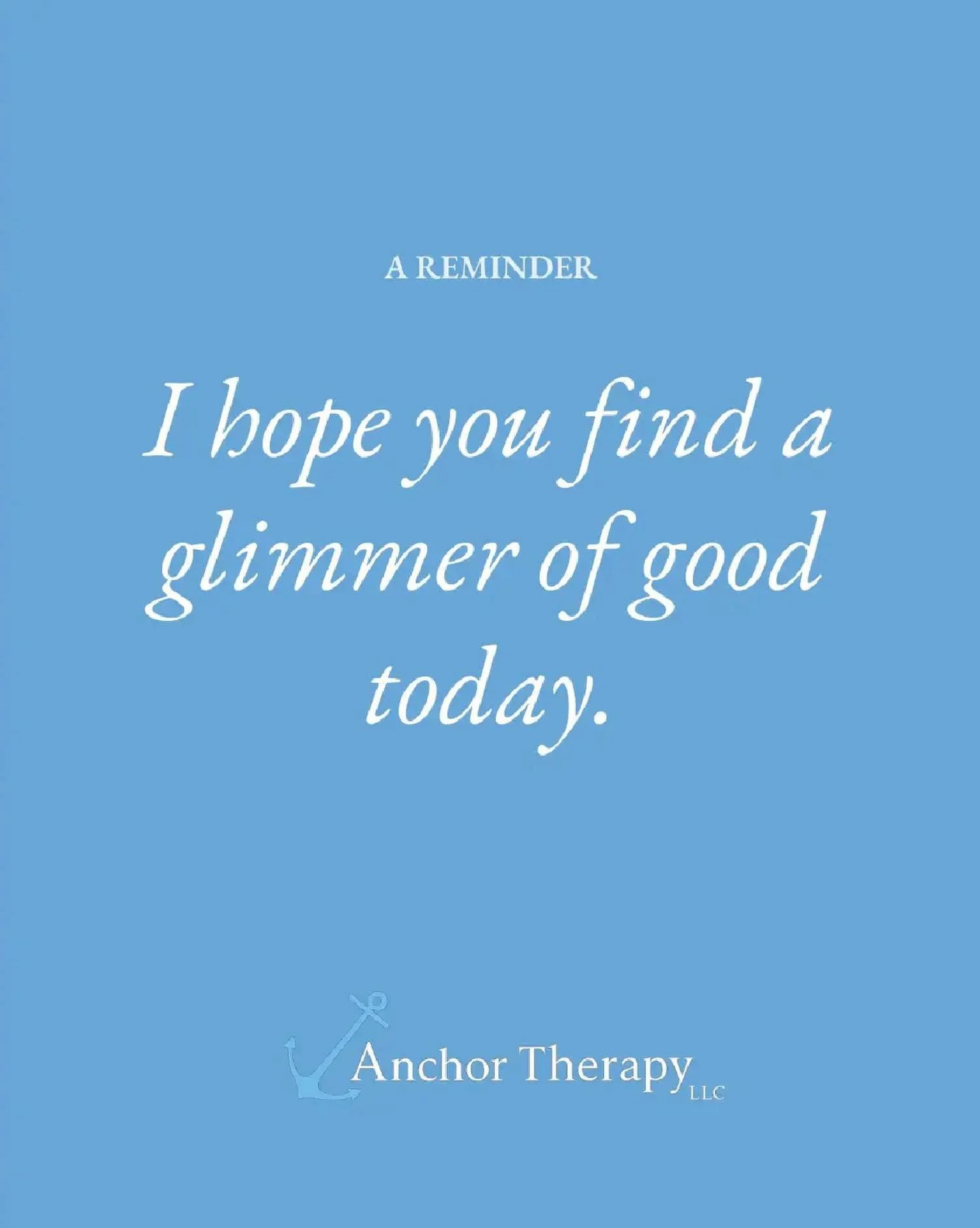 Some days are heavy. Some days feel like too much. And that&rsquo;s okay.

You don&rsquo;t have to force positivity or pretend everything is fine. But we do hope that somewhere in your day today, you find one small glimmer of good. A kind word, a qui