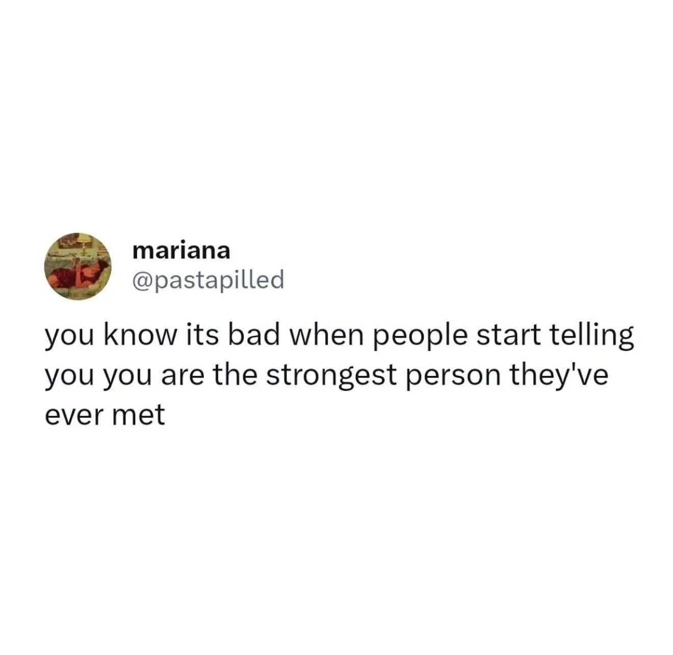 "You're the strongest person I've ever met" is sometimes just a polite way of saying "I've watched you go through way too much." 🫠
.
.
.
#AnchorTherapy #HobokenTherapist #BurnoutRecovery #TheStrongFriend #EmotionalLabor